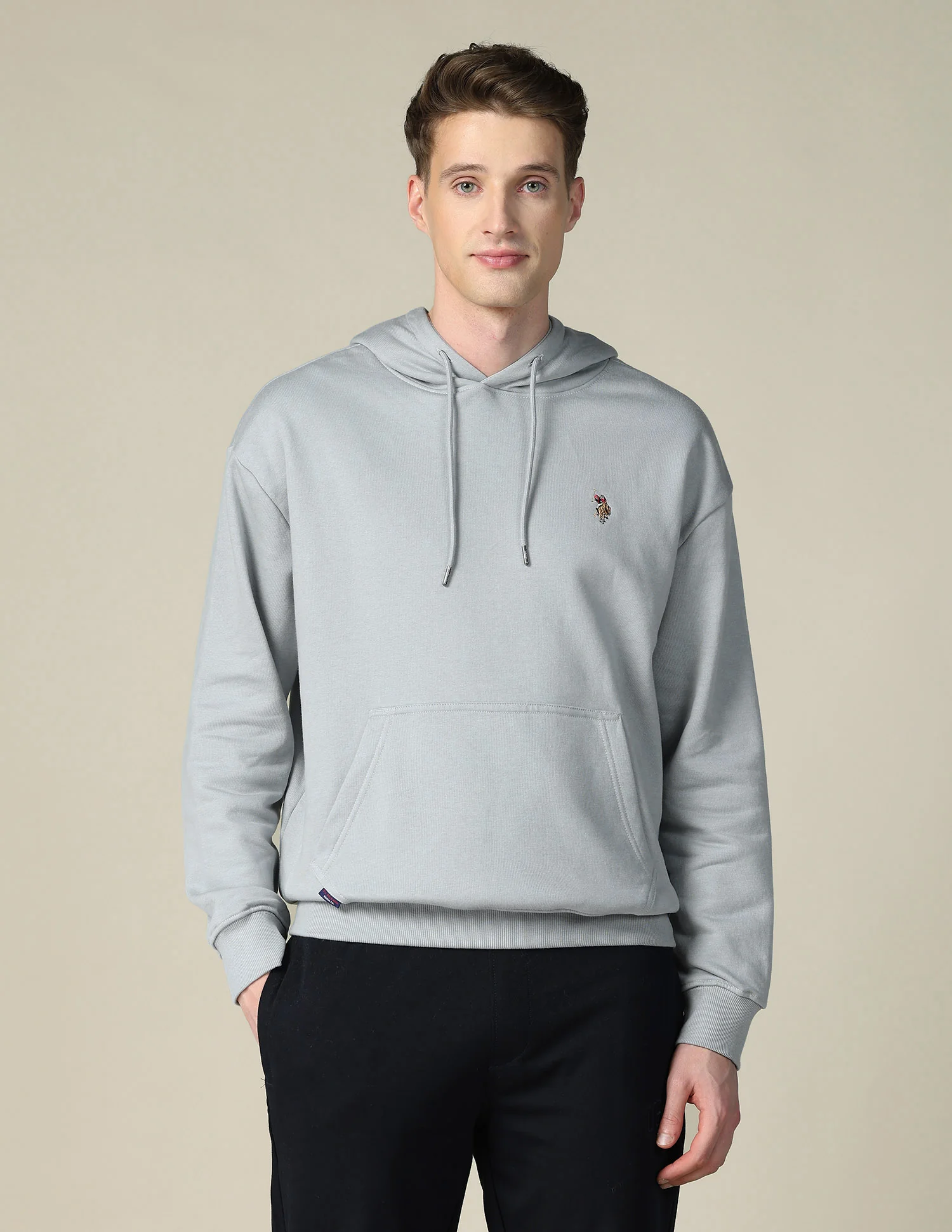 Relaxed Fit Solid Sweatshirt - Image 6