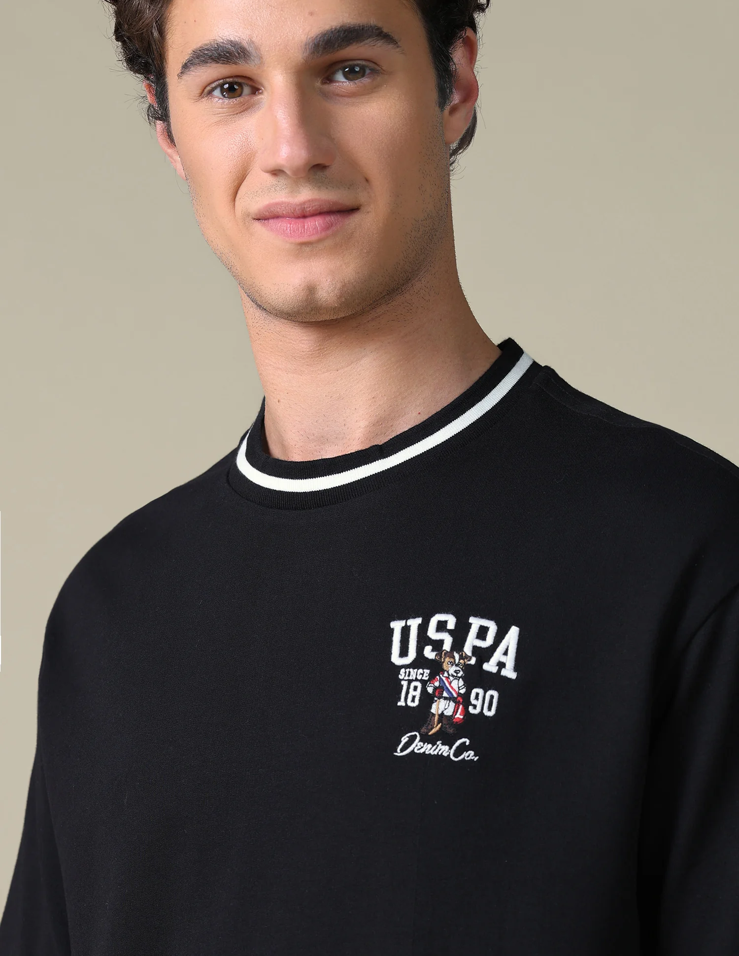 Relaxed Fit Solid T-Shirt - Image 7