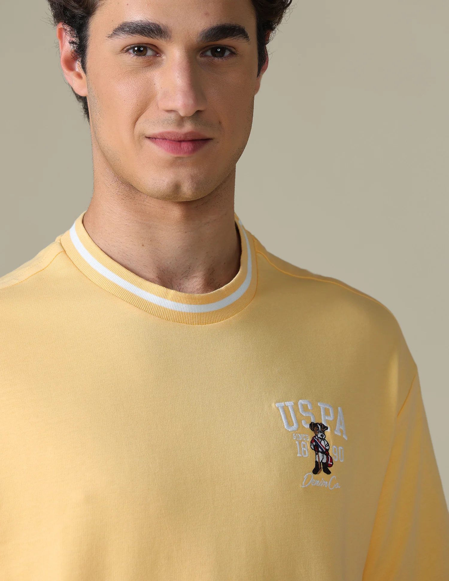 Relaxed Fit Solid T-Shirt - Image 7