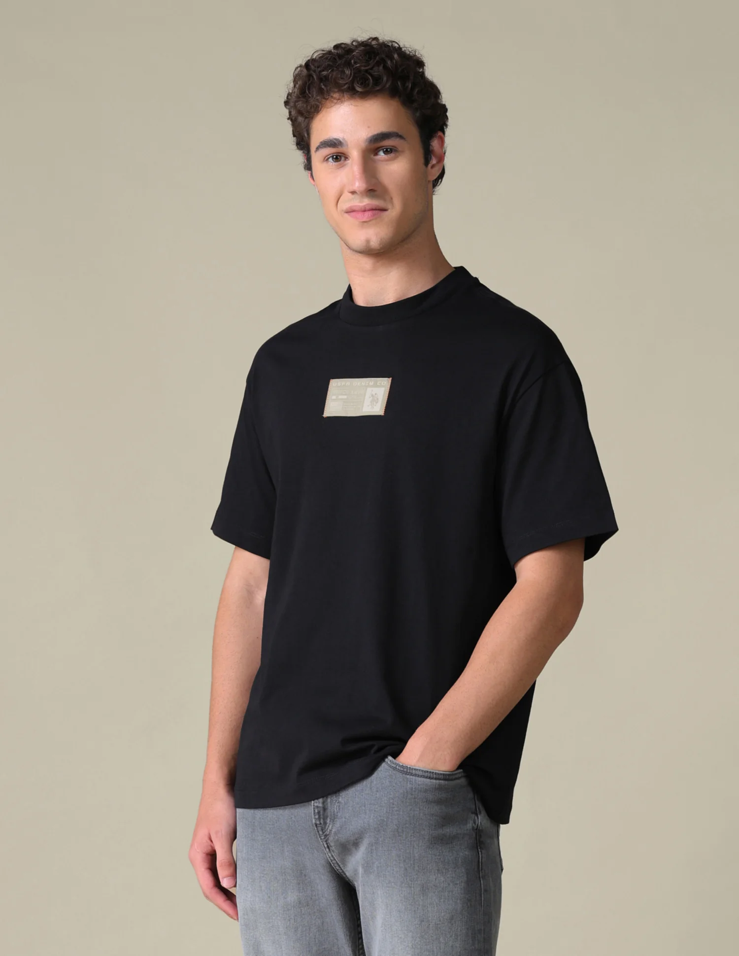 Relaxed Fit Solid T-Shirt - Image 4