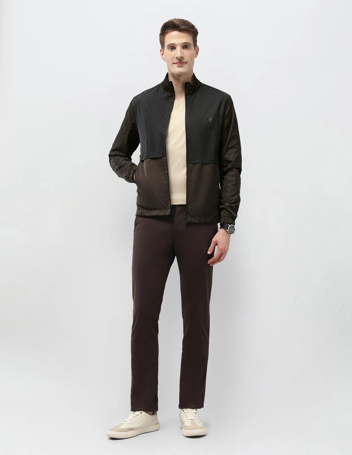 Reversible Colour Blocked Jacket - Image 3