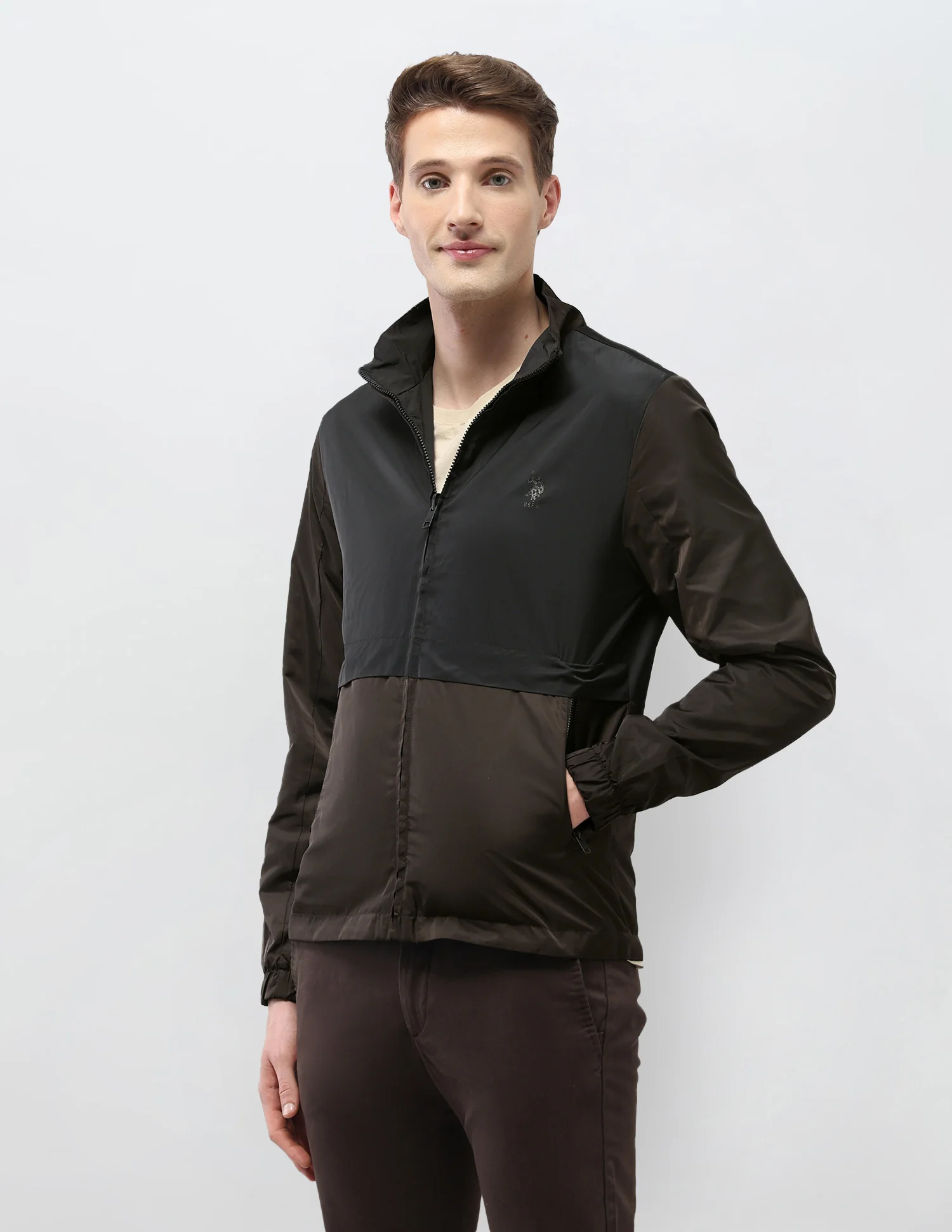 Reversible Colour Blocked Jacket - Image 4