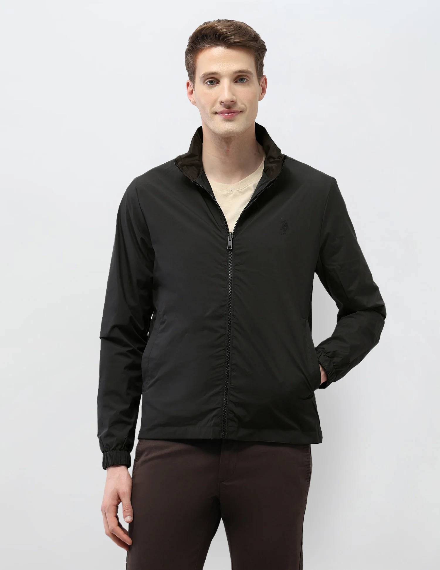 Reversible Colour Blocked Jacket - Image 8