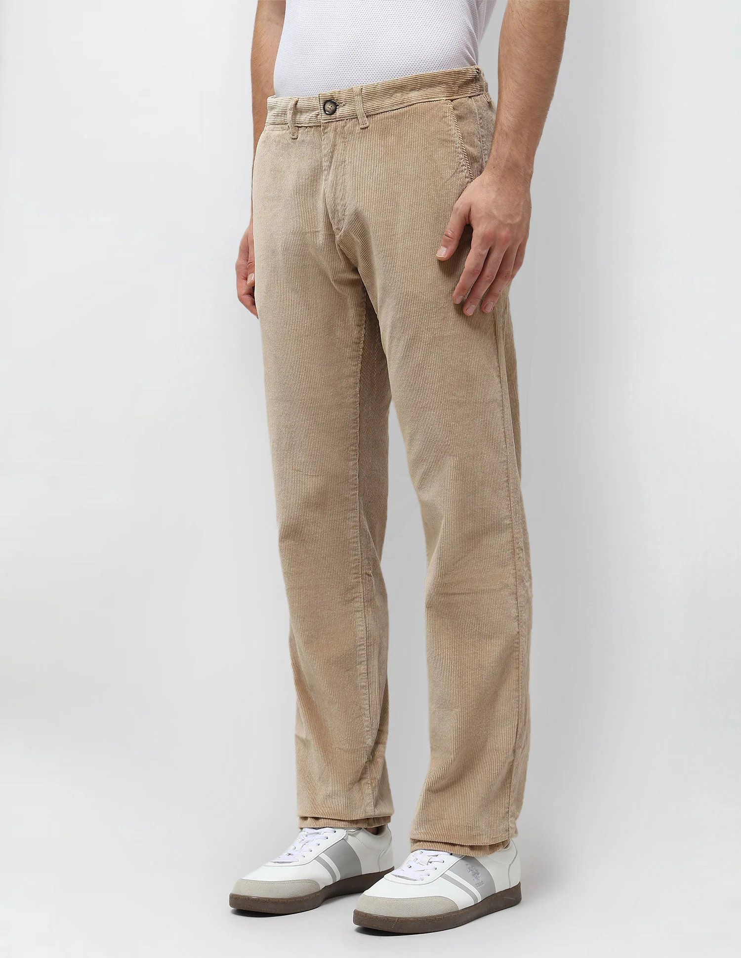 Riley Straight Fit Corduroy Trousers - Image 4