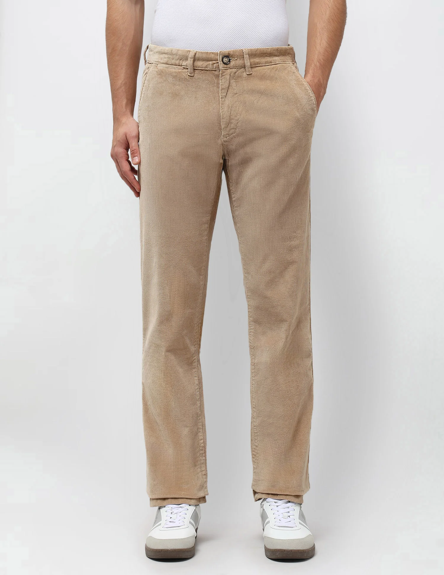 Riley Straight Fit Corduroy Trousers - Image 6