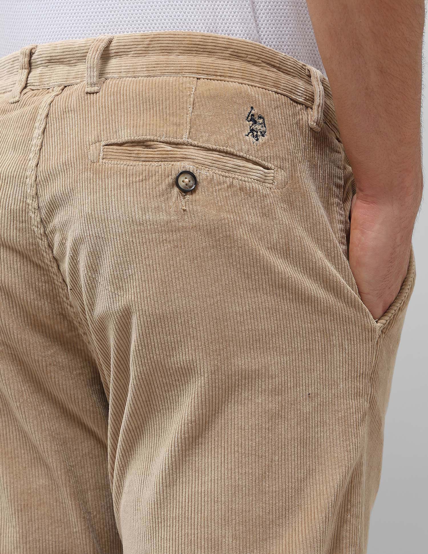 Riley Straight Fit Corduroy Trousers - Image 8