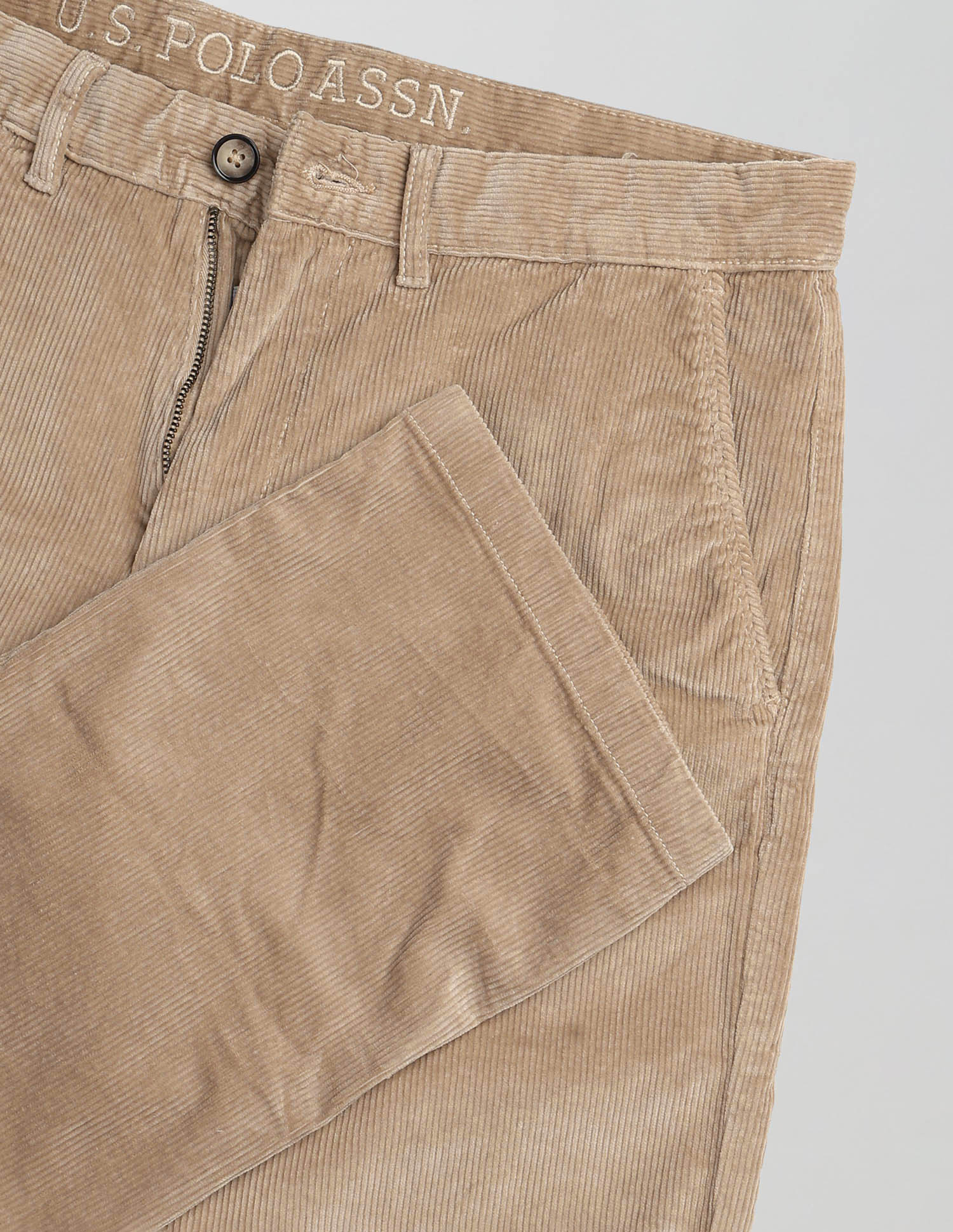 Riley Straight Fit Corduroy Trousers - Image 9