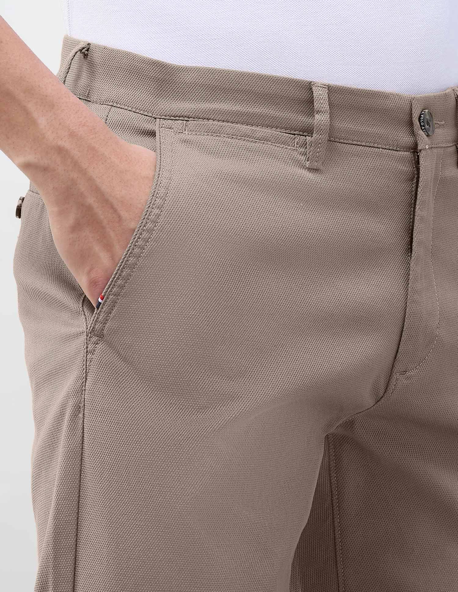 Riley Straight Fit Dobby Trousers - Image 7