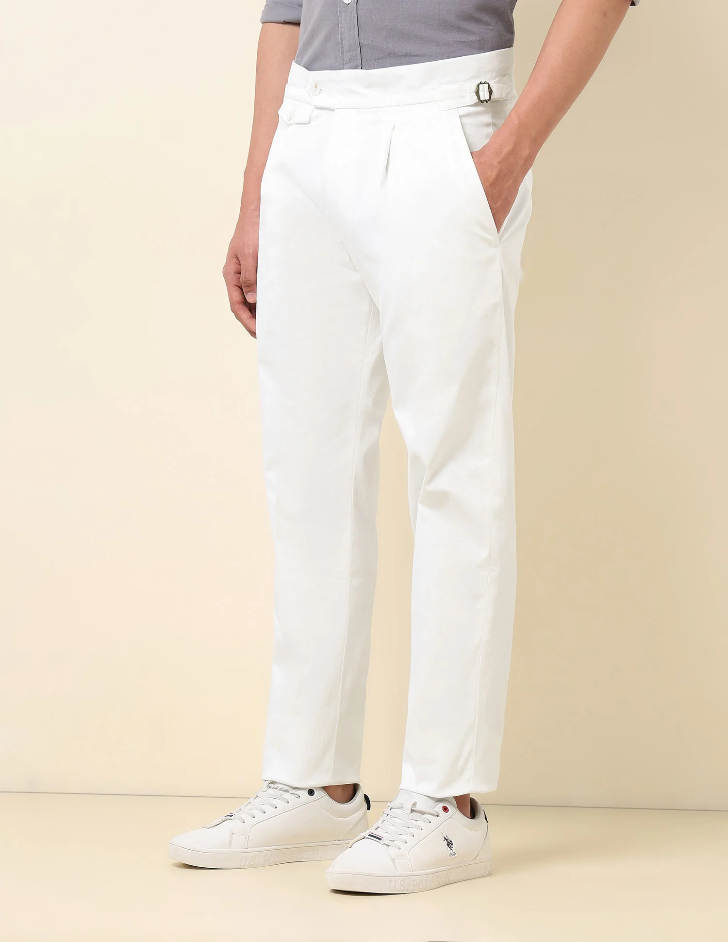 Riley Straight Fit Pacho Trousers - Image 4