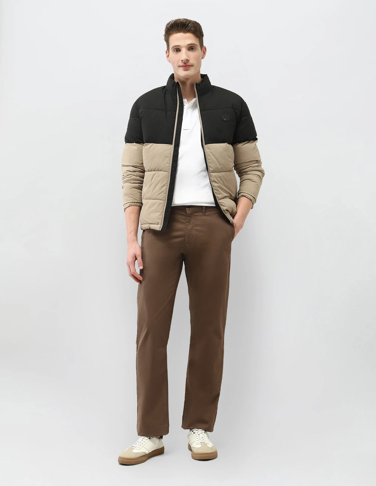 Riley Straight Fit Satin Trousers - Image 3