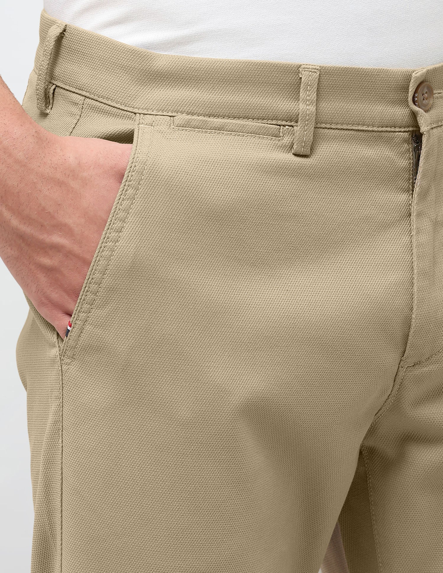Riley Straight Fit Satin Trousers - Image 7