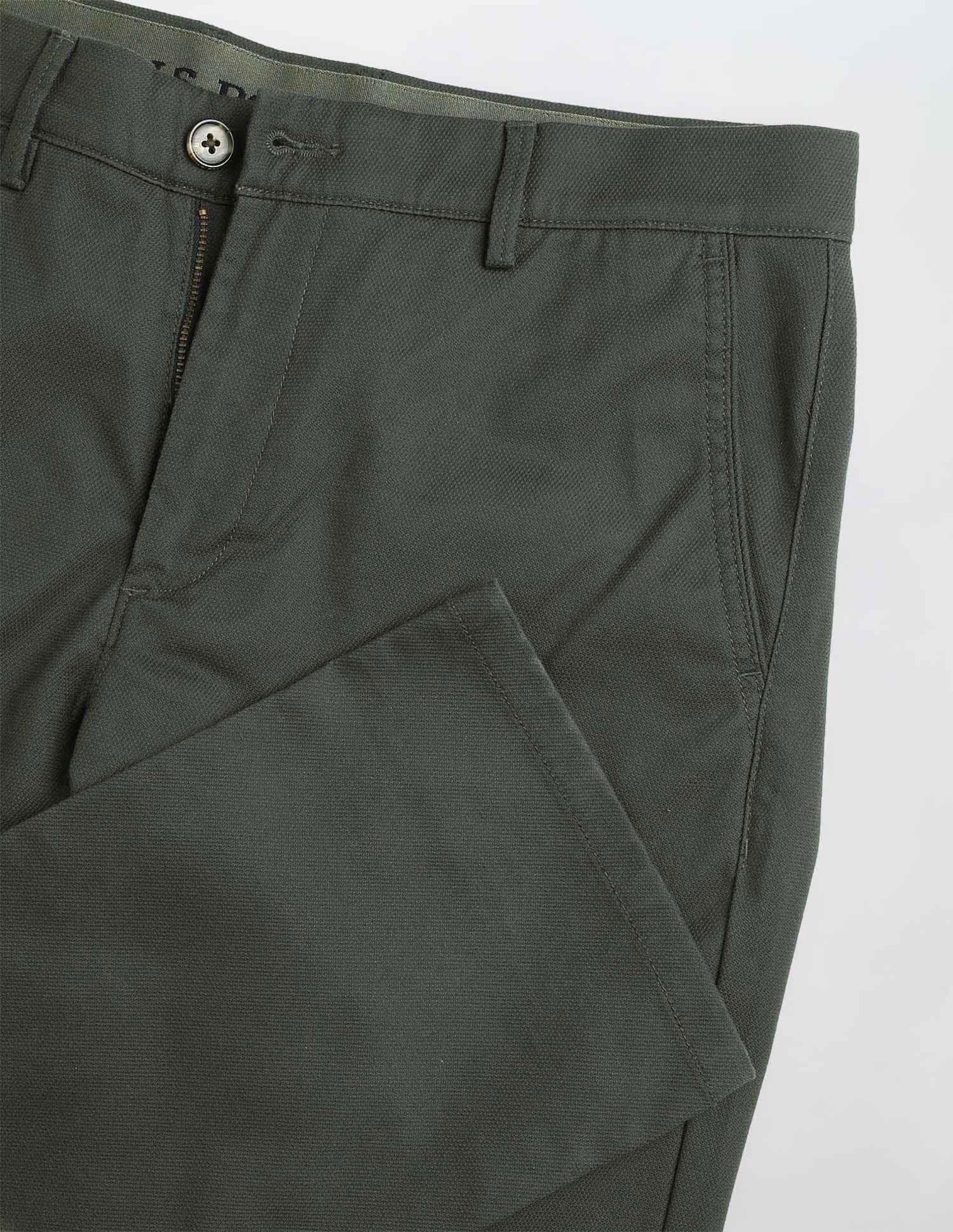 Riley Straight Fit Satin Trousers - Image 9