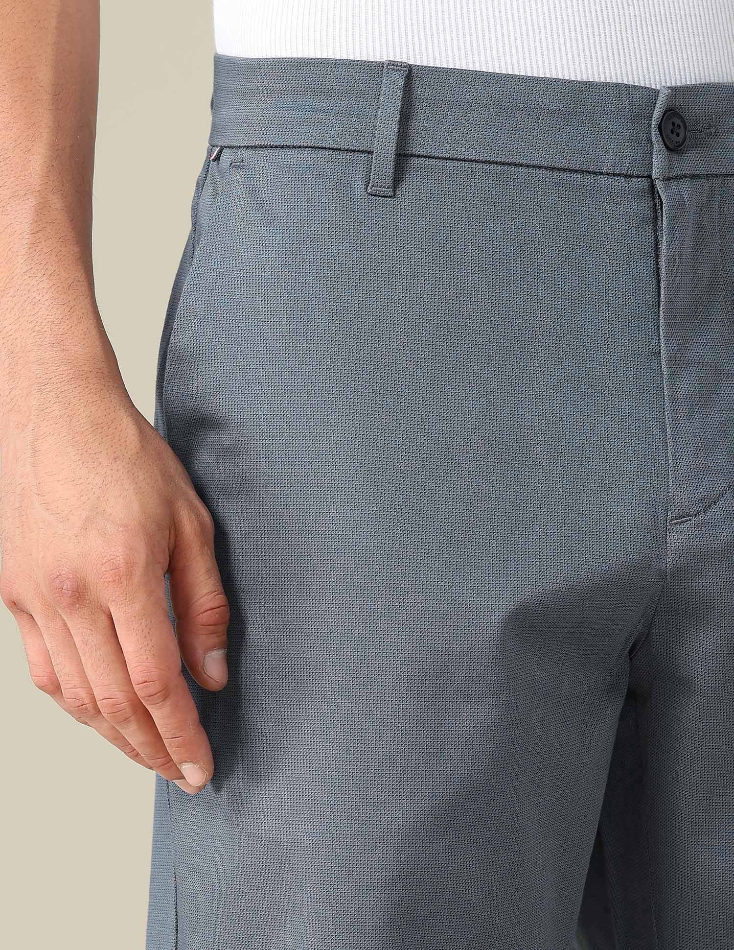 Riley Straight Fit Satin Trousers - Image 7