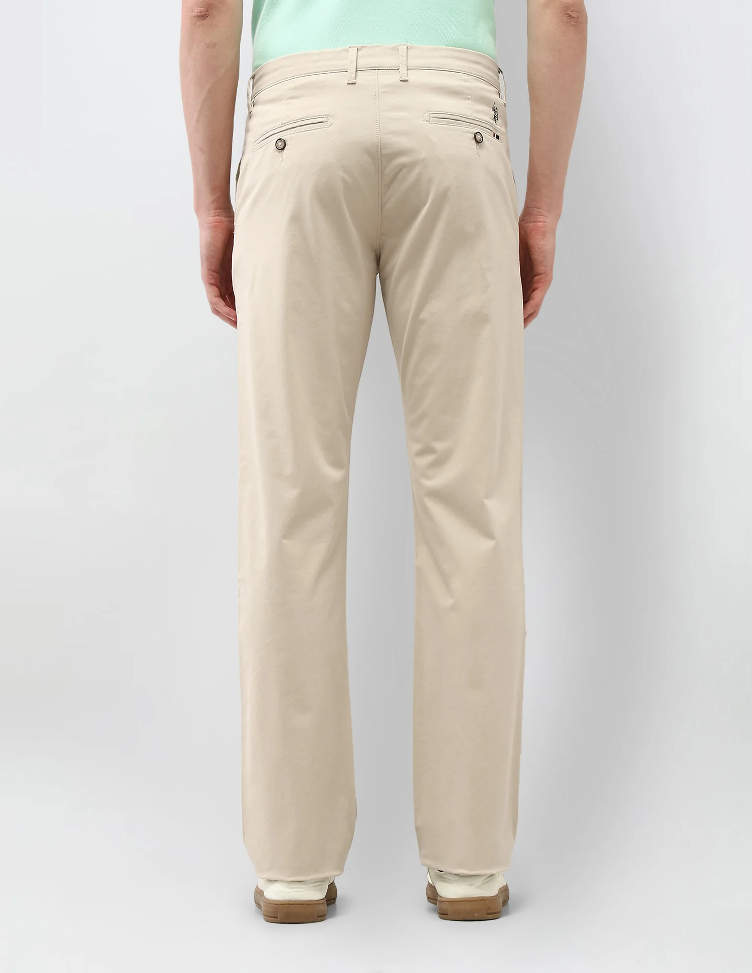 Riley Straight Fit Satin Trousers - Image 5