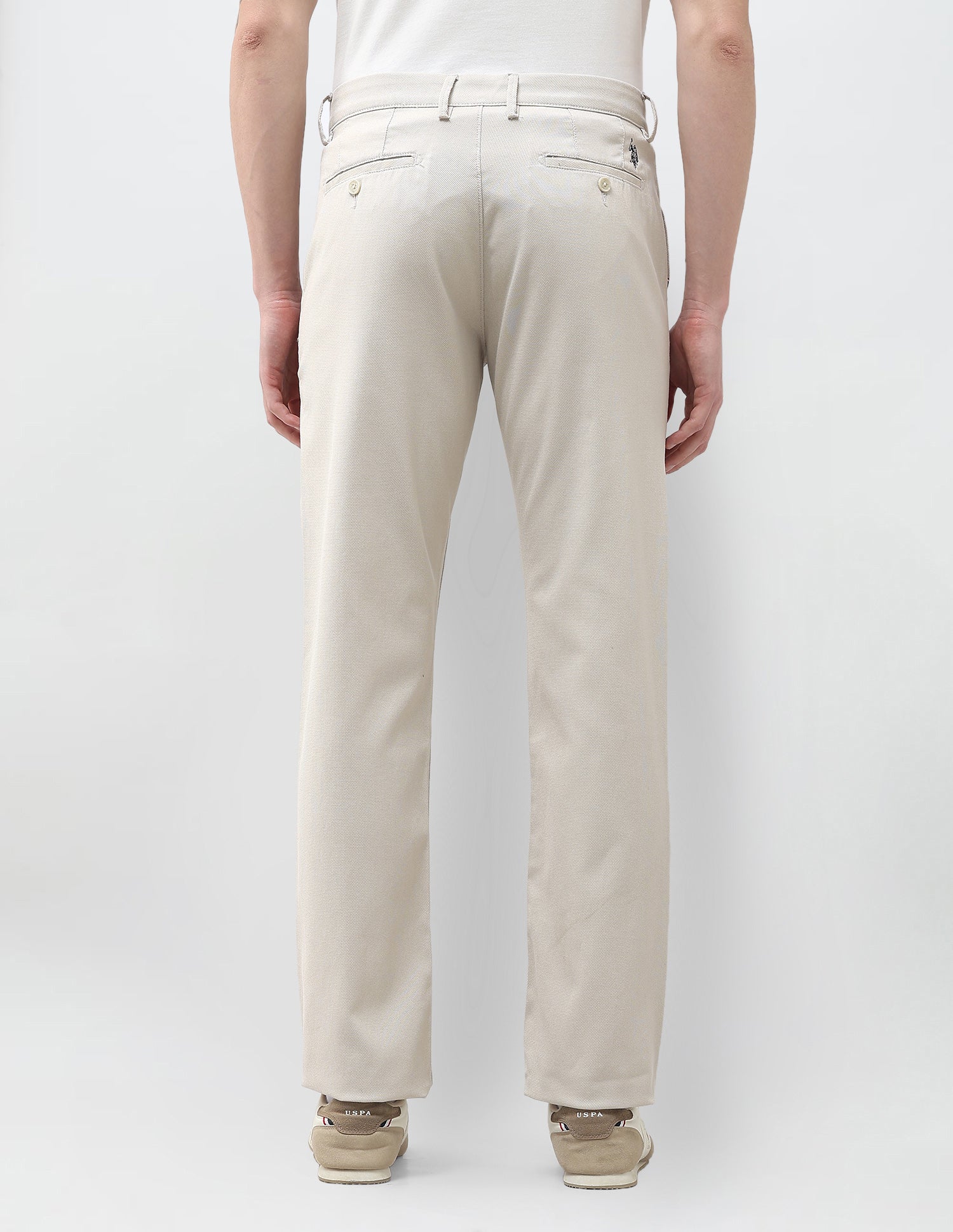 Riley Straight Fit Satin Trousers - Image 5