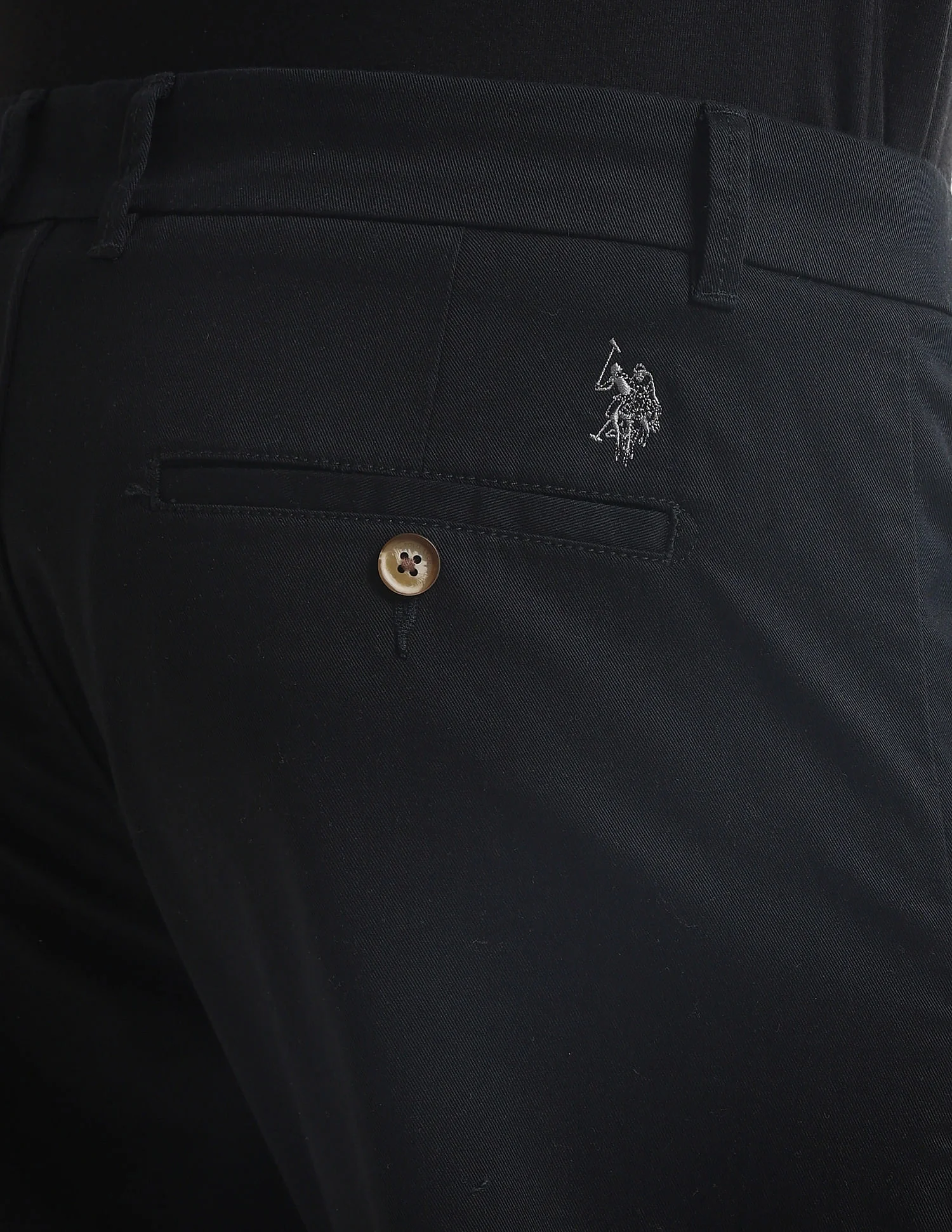 Riley Straight Fit Solid Trousers - Image 8