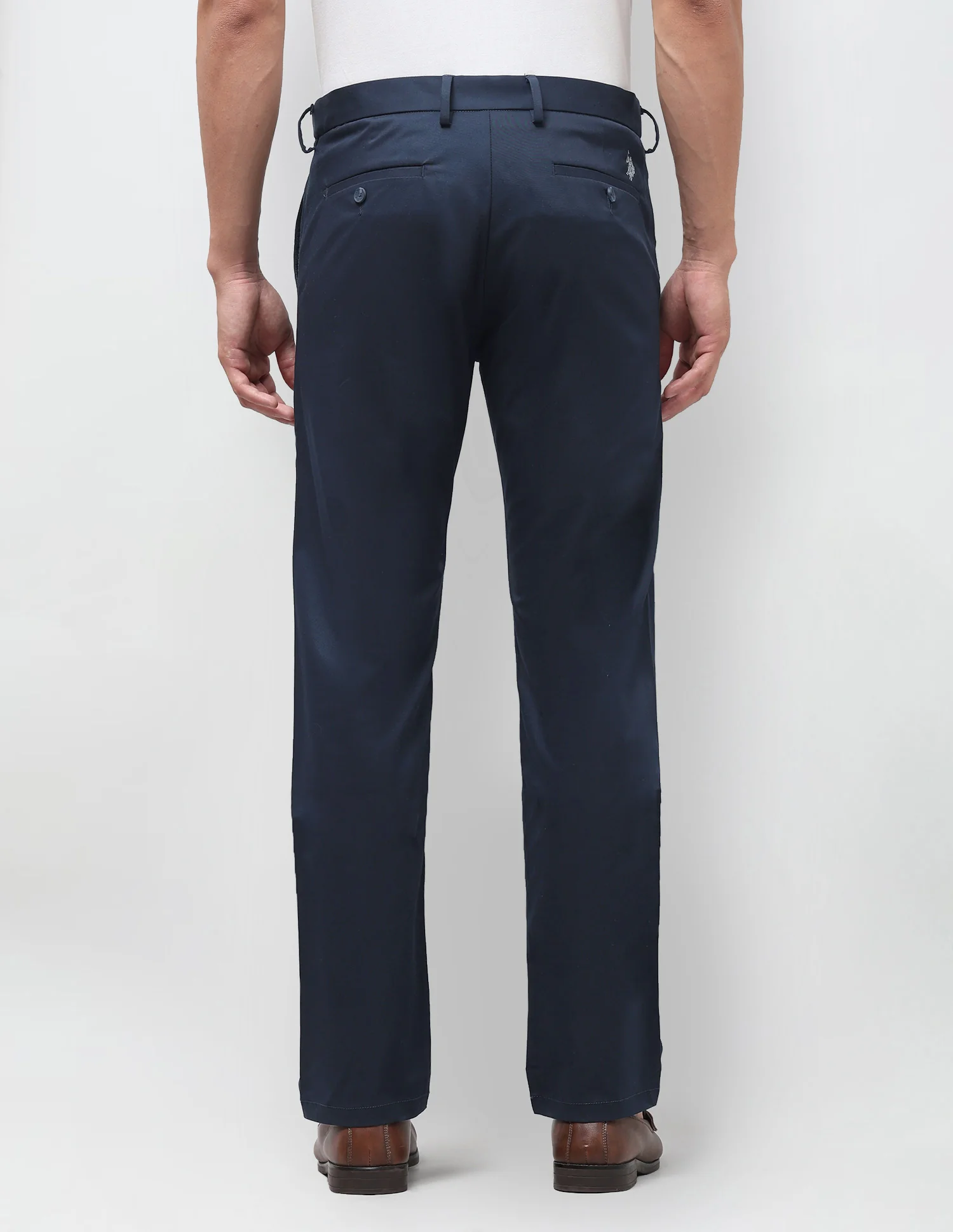 Riley Straight Fit Twill Trousers - Image 5