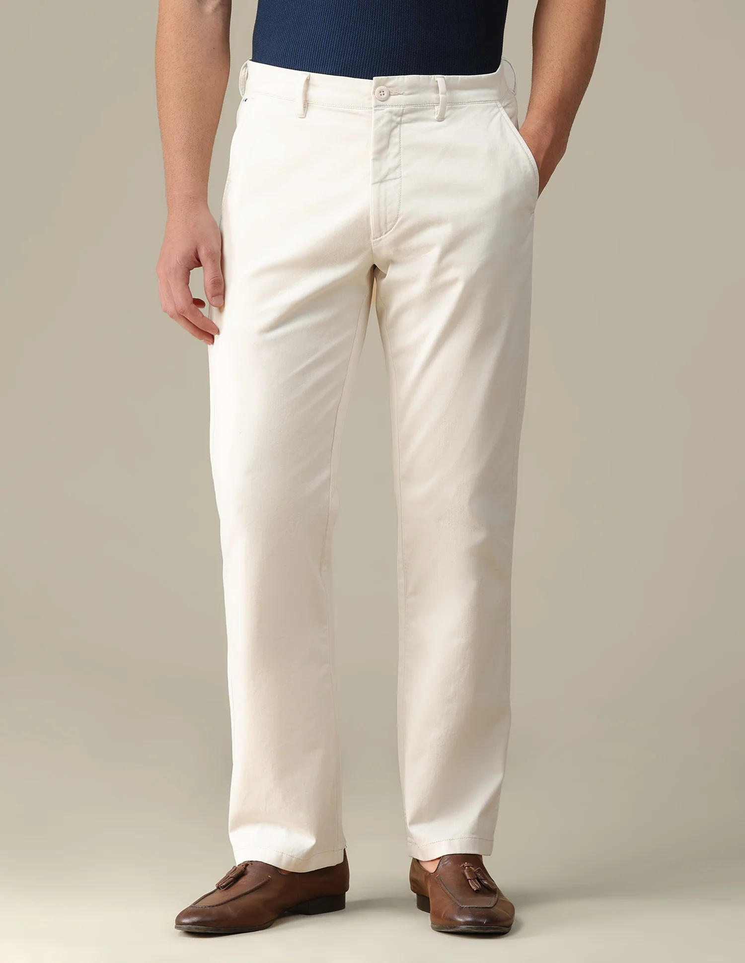 Riley straight fit Twill Trousers - Image 6