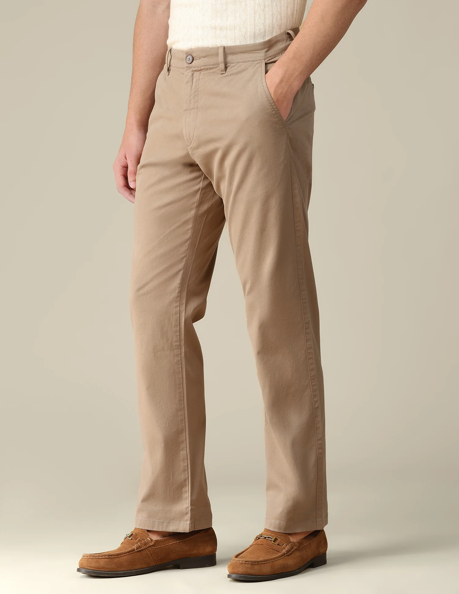 Riley straight fit Twill Trousers - Image 4