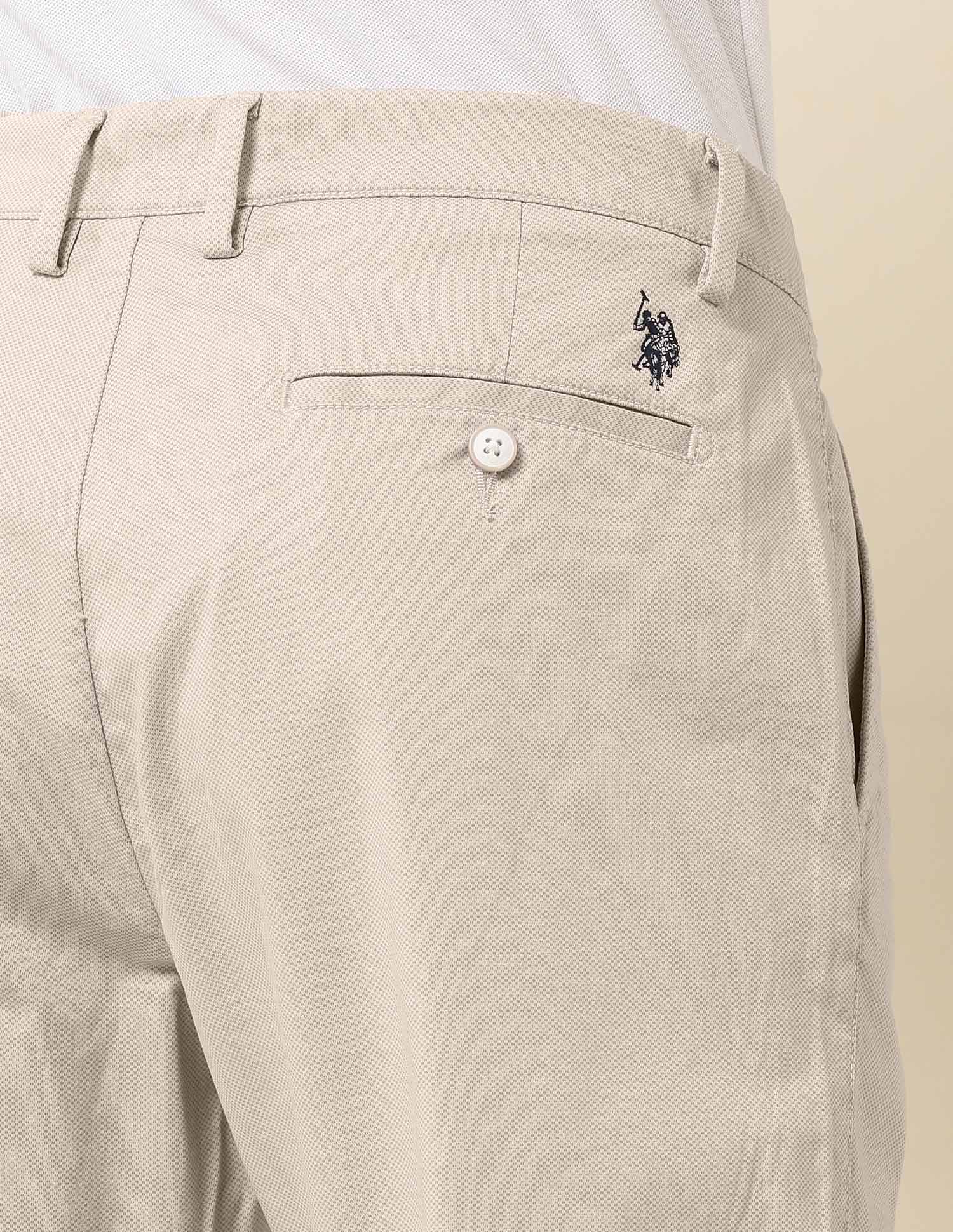 Riley Straight Fit Twill Trousers - Image 8