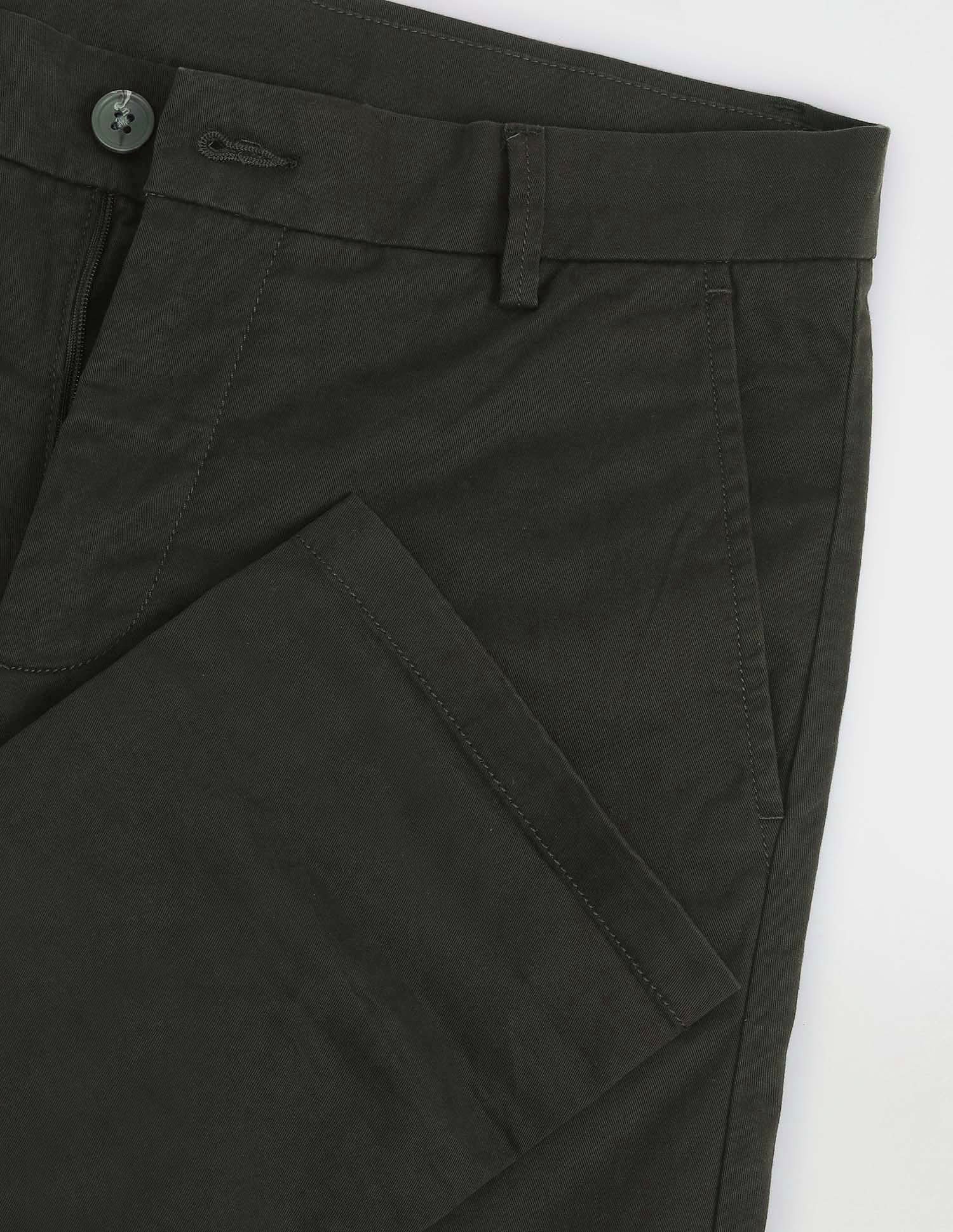 Riley Straight Fit Twill Trousers - Image 9