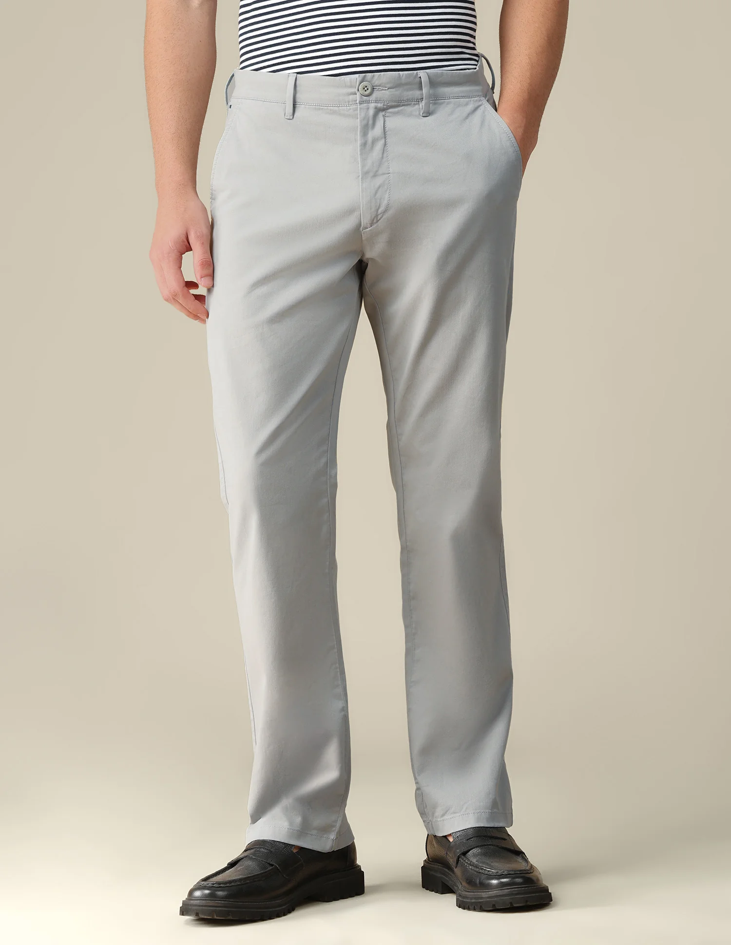 Riley straight fit Twill Trousers - Image 6