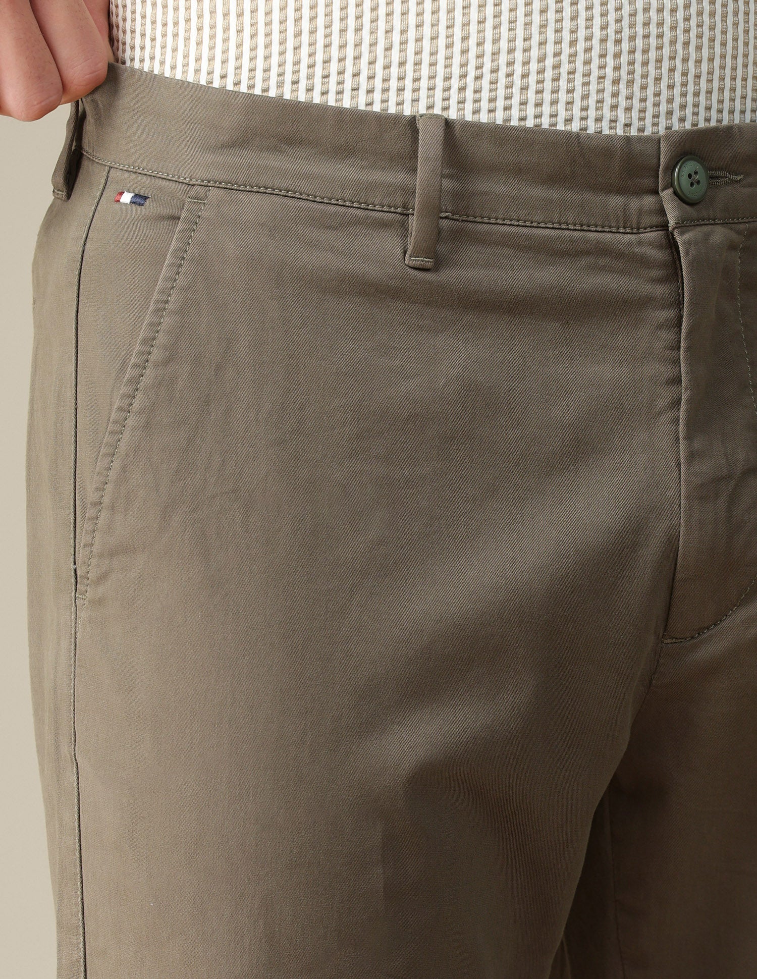 Riley straight fit Twill Trousers - Image 7