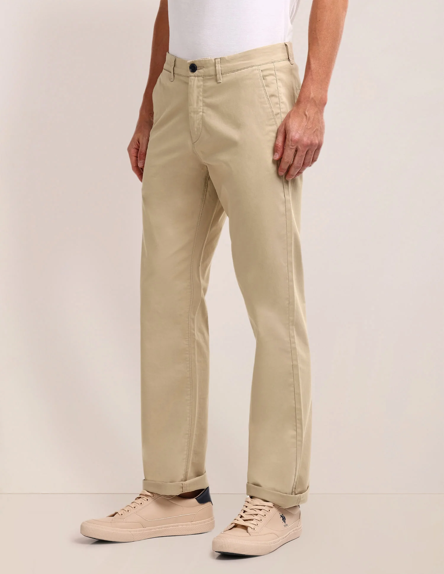 Riley Straight Solid Trousers - Image 4