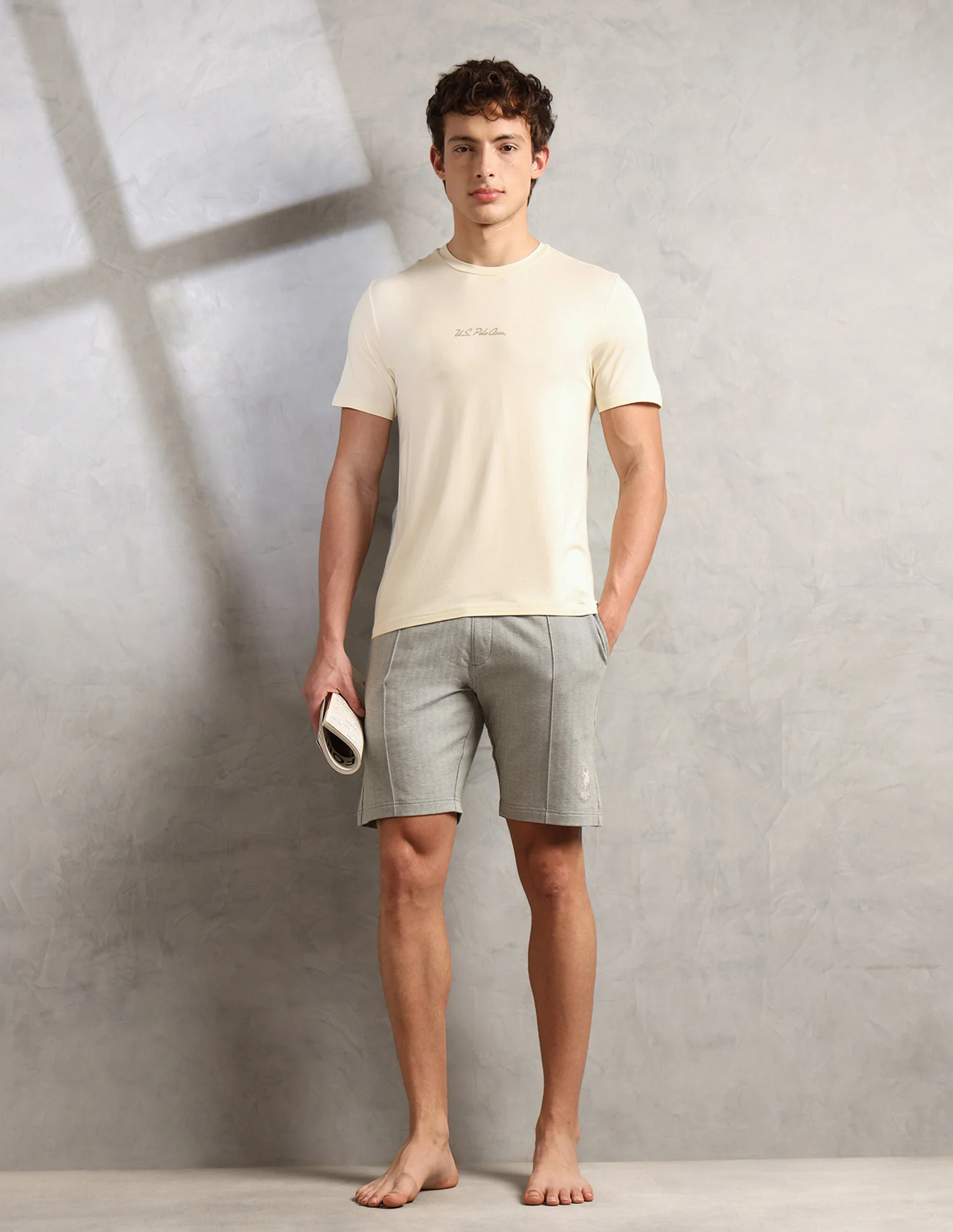 Round Neck Comfort Fit PE007-PL Lounge T-Shirt - Pack Of 1 - Image 3