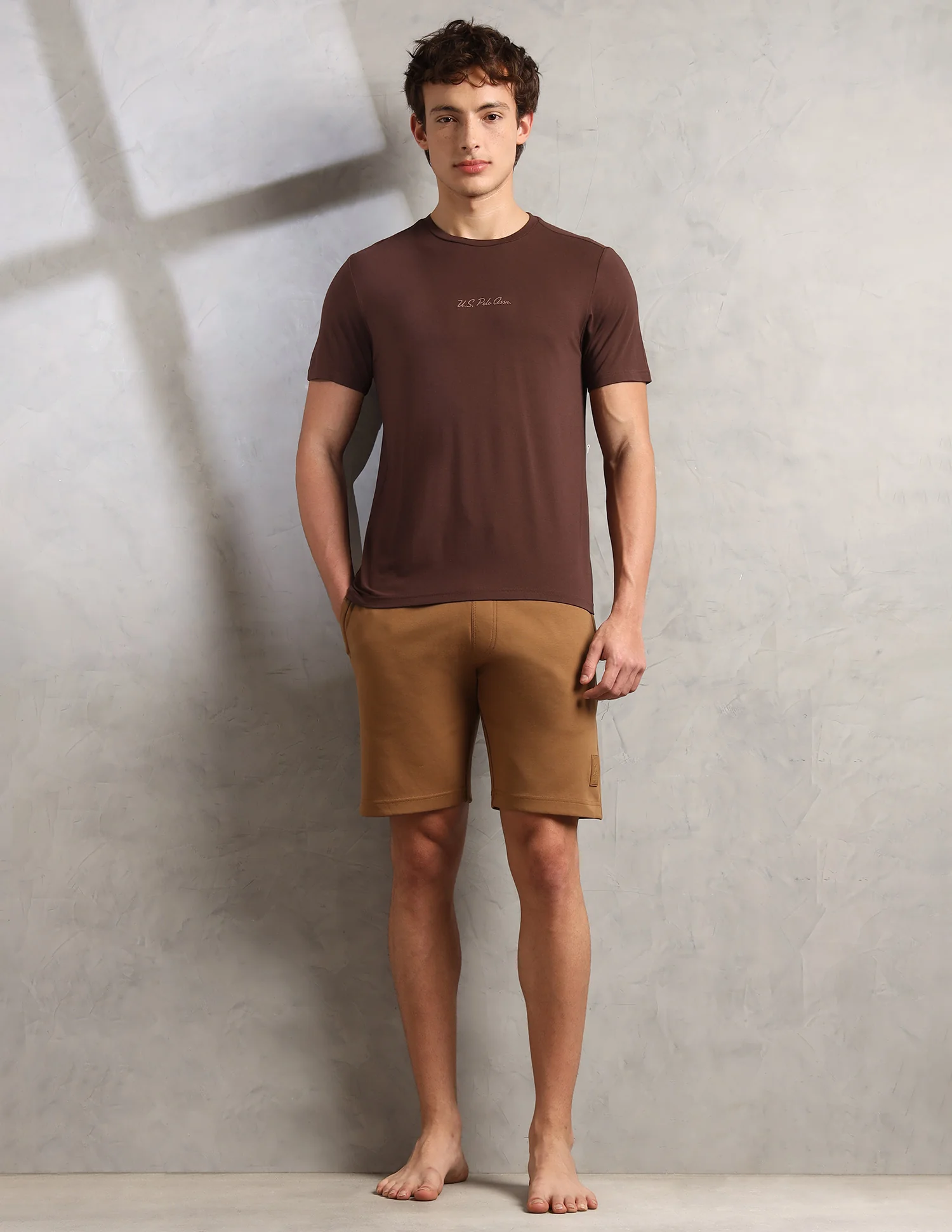 Round Neck Comfort Fit PE007-PL Lounge T-Shirt - Pack Of 1 - Image 3
