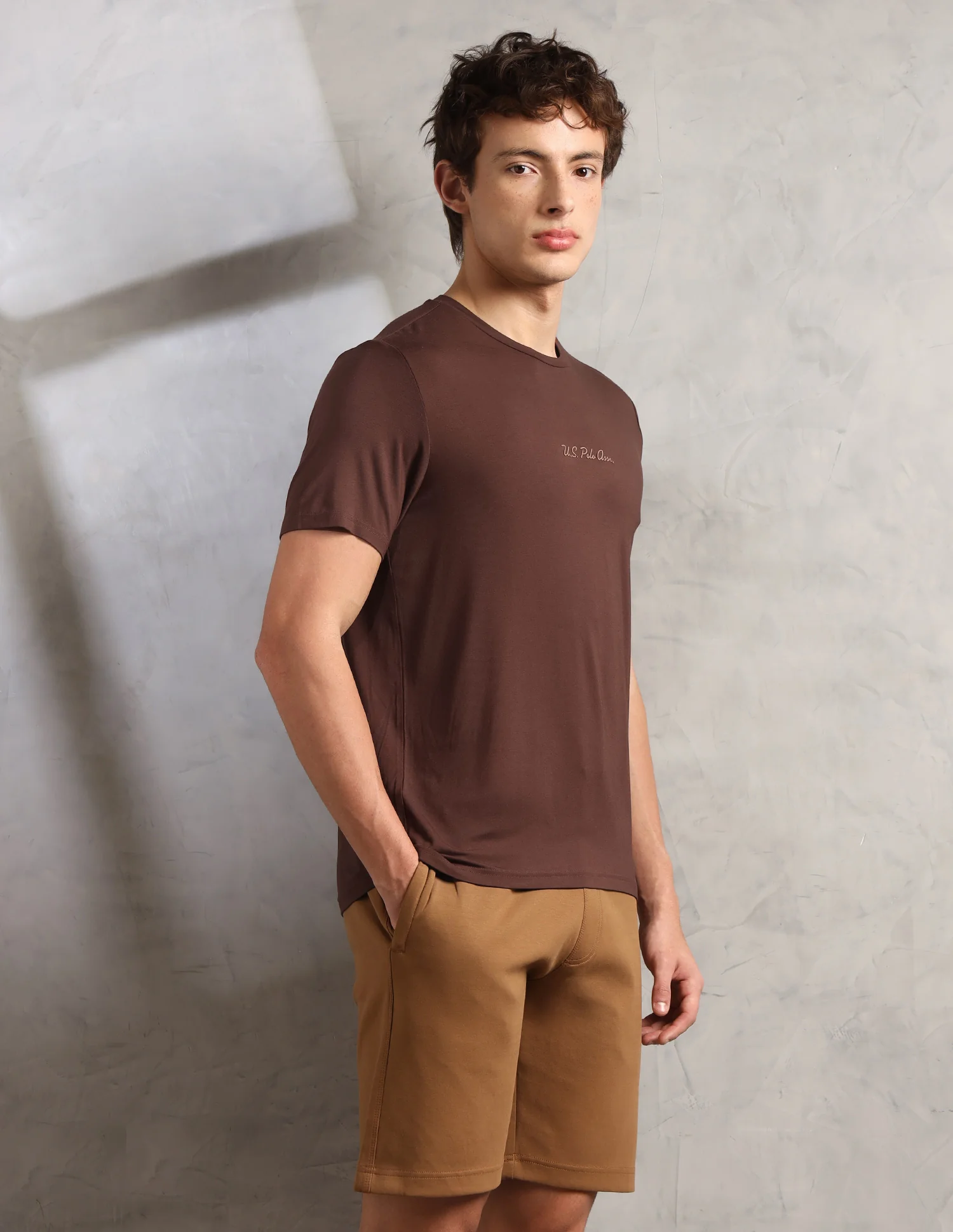 Round Neck Comfort Fit PE007-PL Lounge T-Shirt - Pack Of 1 - Image 4