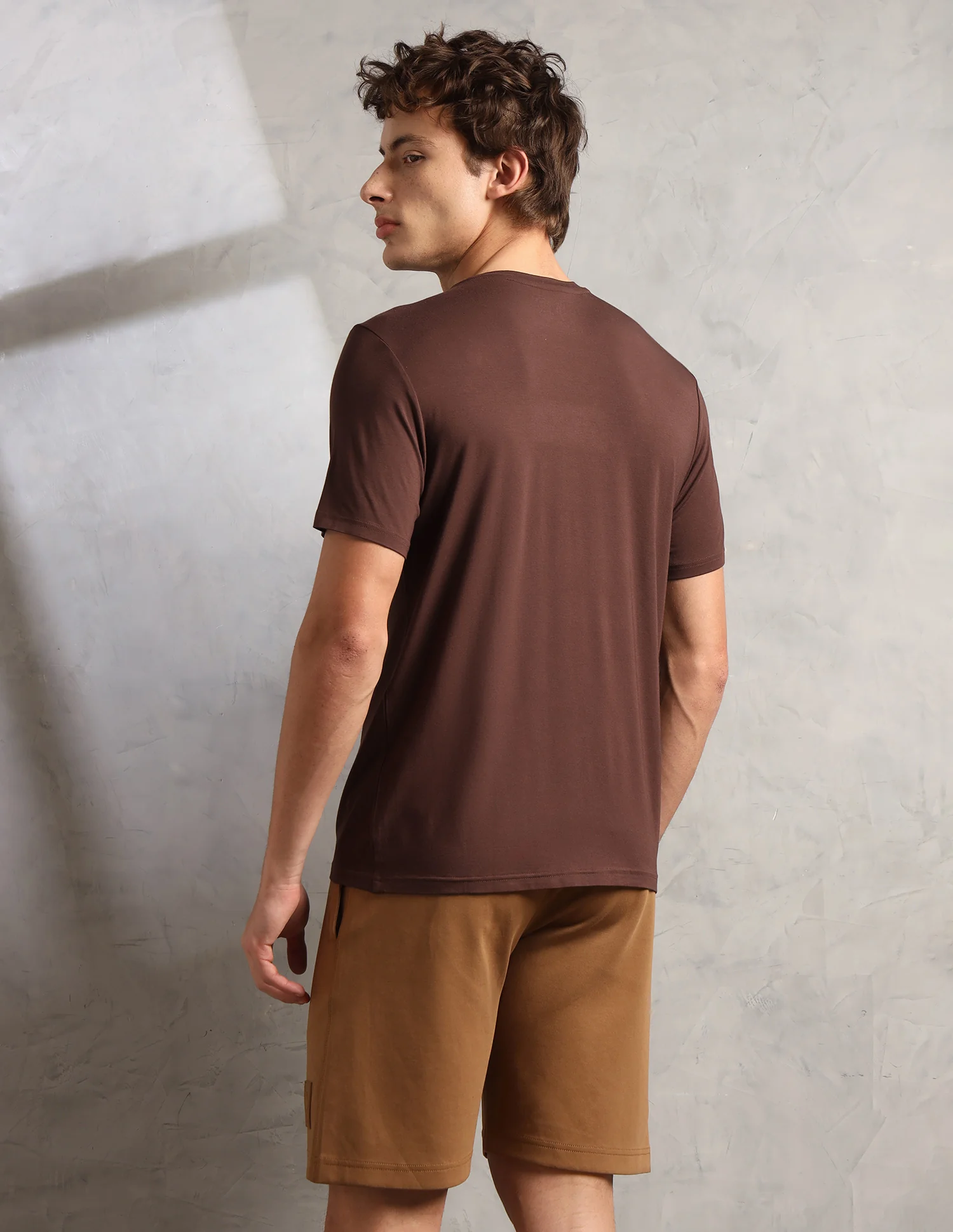 Round Neck Comfort Fit PE007-PL Lounge T-Shirt - Pack Of 1 - Image 5