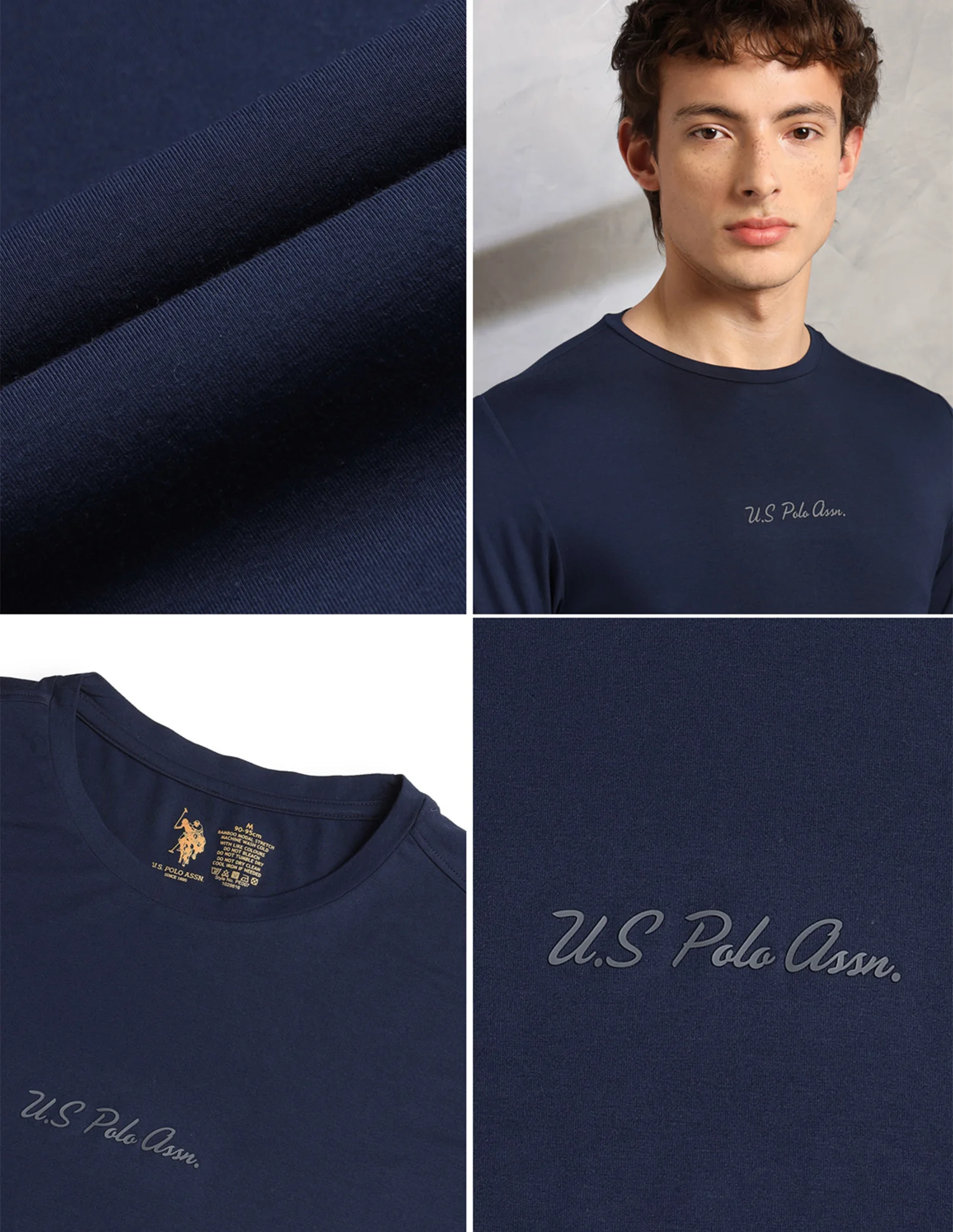 Round Neck Comfort Fit PE007-PL Lounge T-Shirt - Pack Of 1 - Image 10
