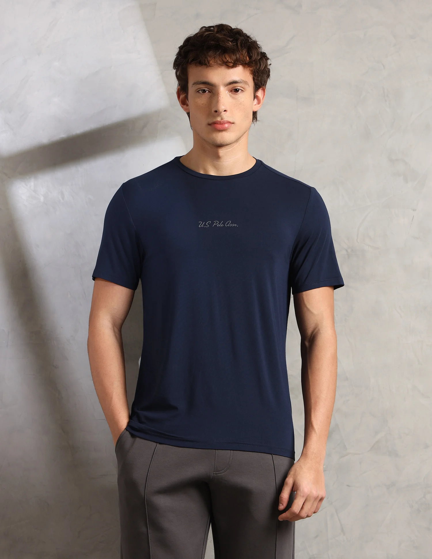 Round Neck Comfort Fit PE007-PL Lounge T-Shirt - Pack Of 1 - Image 6