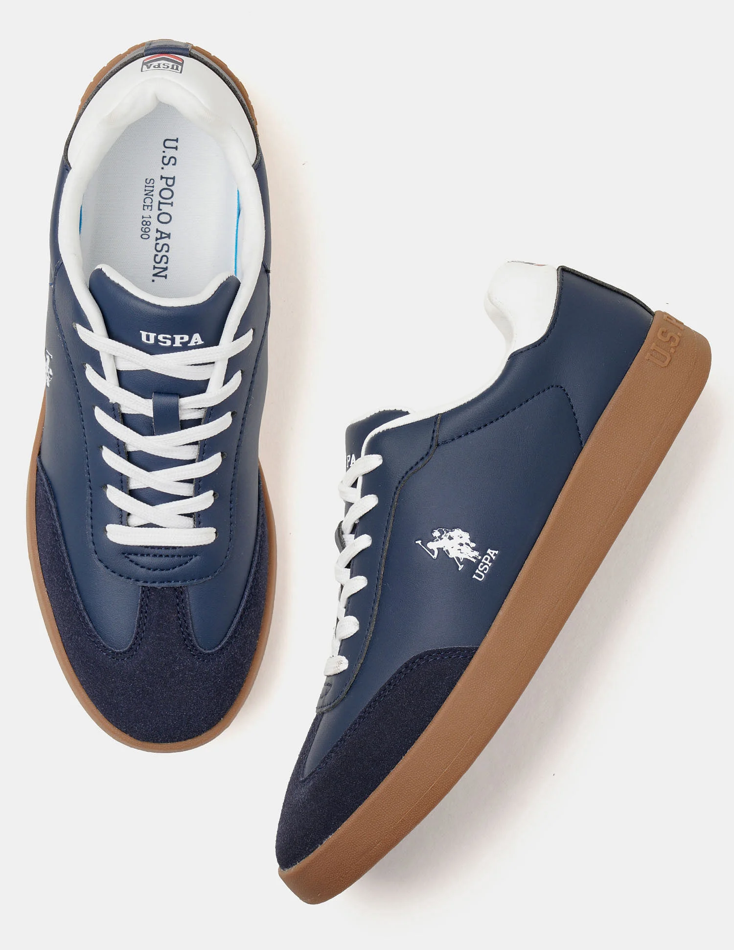 Round Toe Colourblocked Coba Sneakers - Image 3