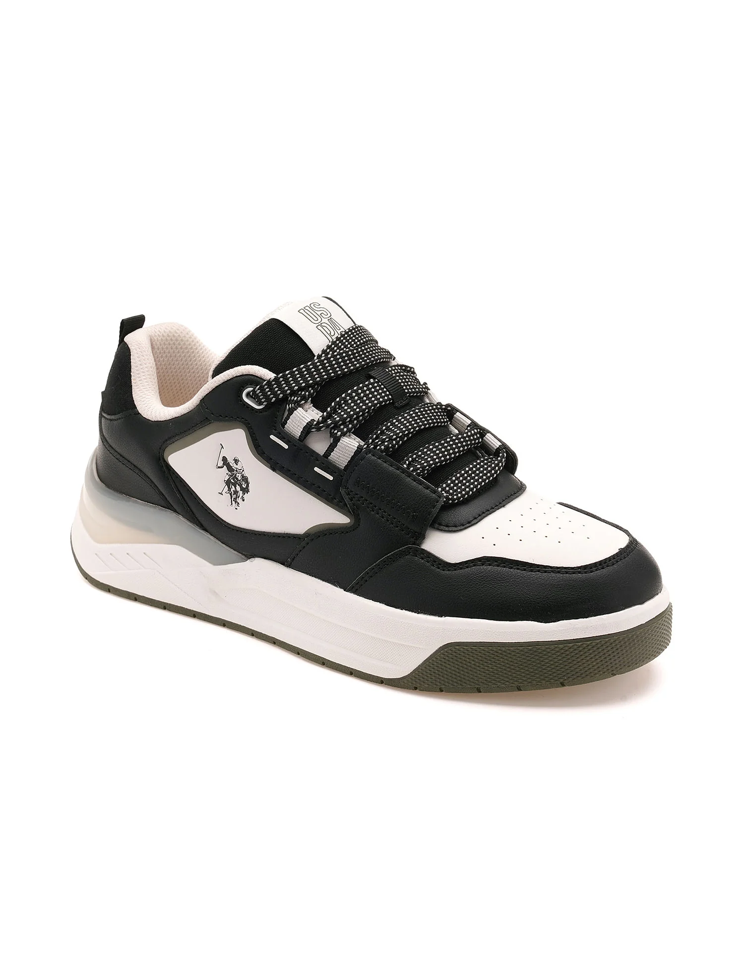 Round Toe Colourblocked Vander Sneakers - Image 2