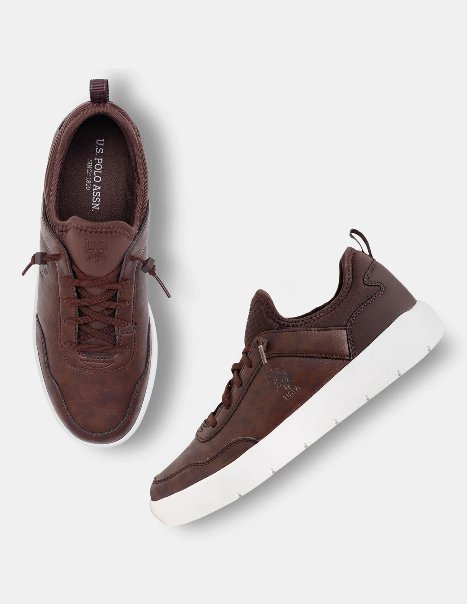 Round Toe Lace Ups Barclay Sneakers - Image 2