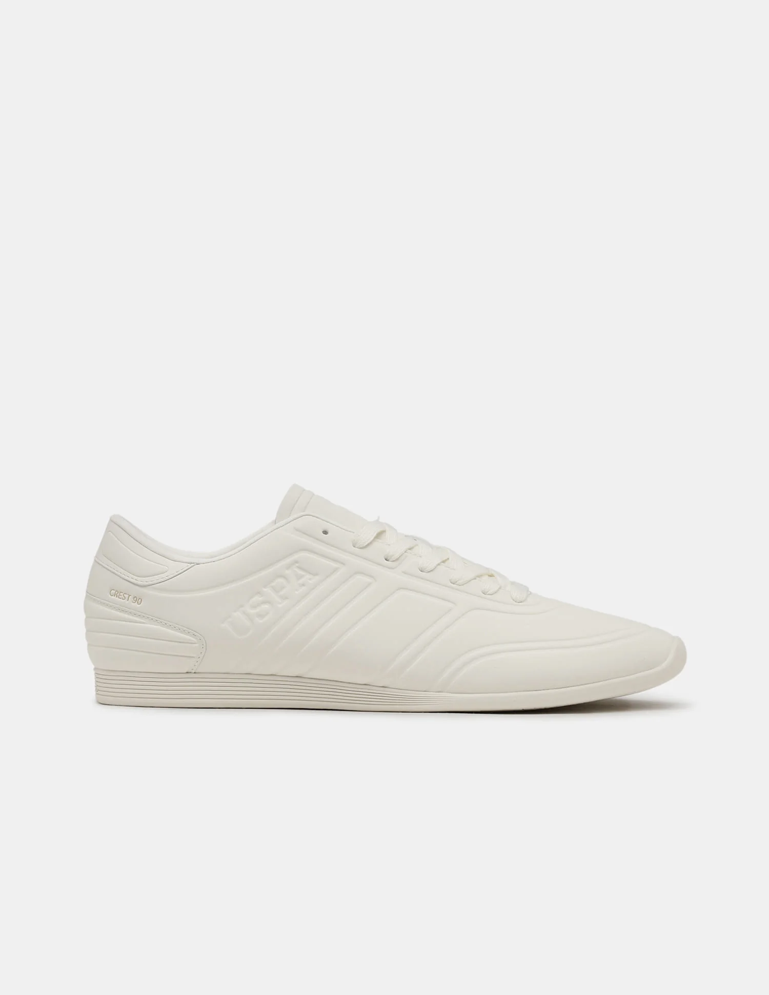 Round Toe Lace Ups Crest 90 Sneakers - Image 4