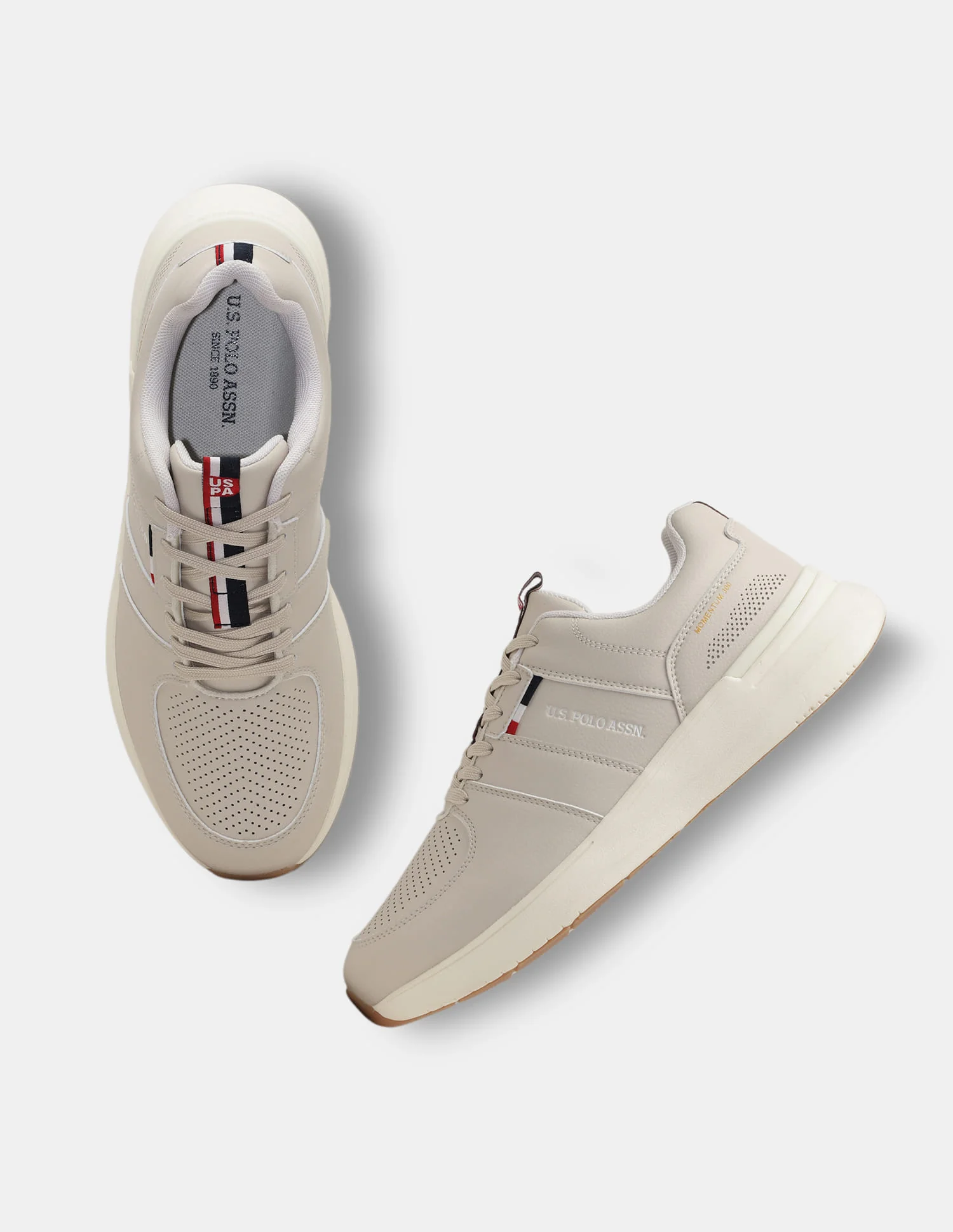 Round Toe Lace Ups Momentum 300 Sneakers - Image 3
