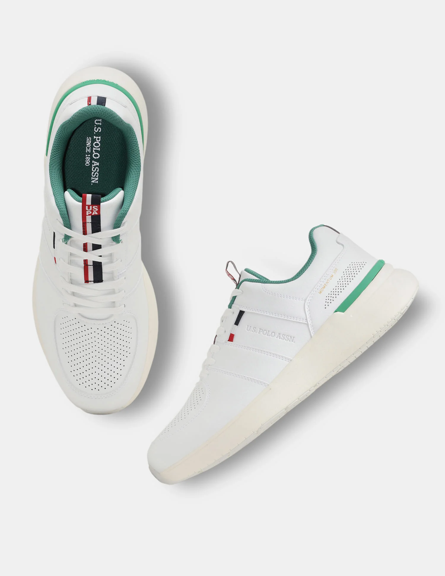Round Toe Lace Ups Momentum 300 Sneakers - Image 2