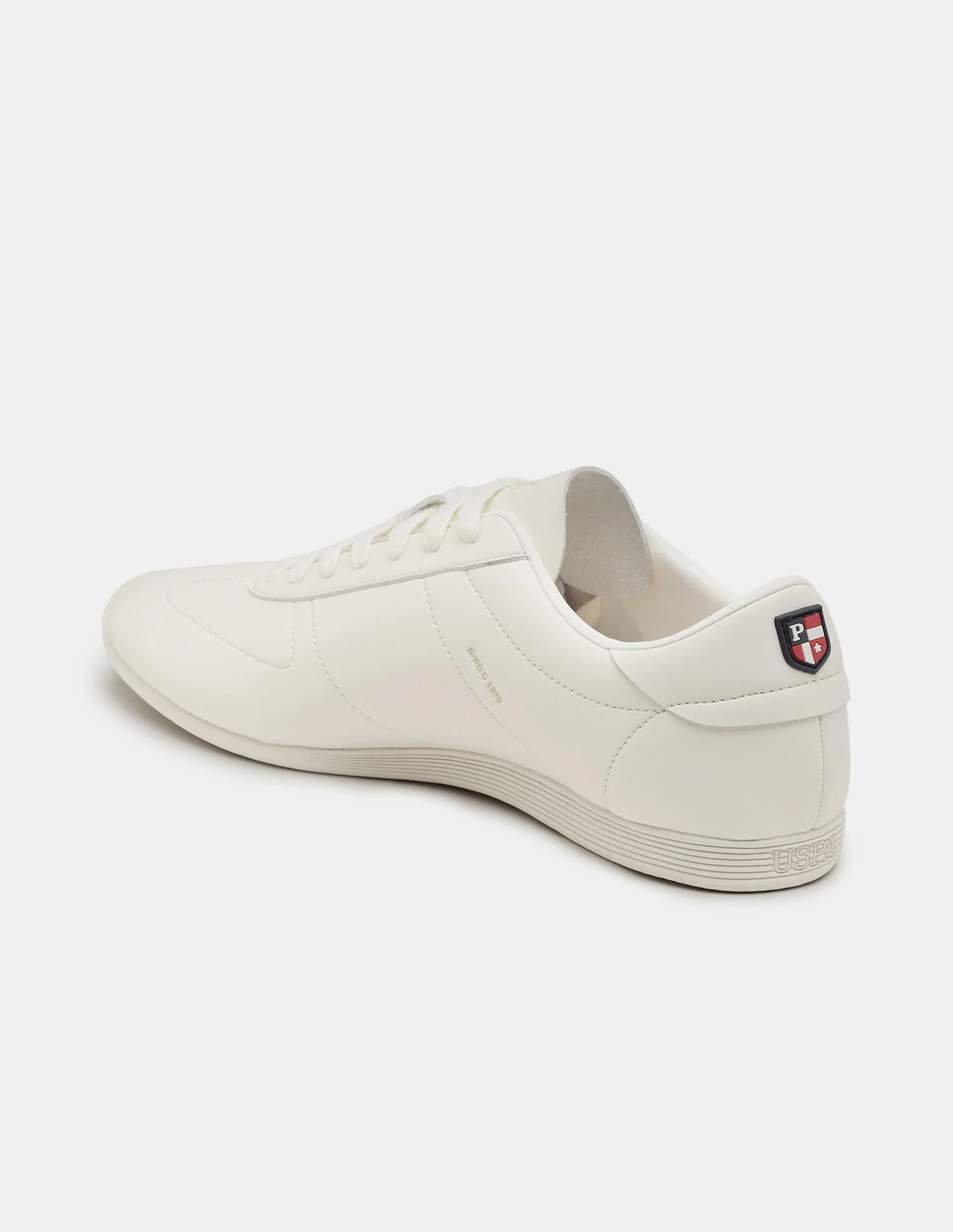 Round Toe Lace Ups Sheild 1890 Sneakers - Image 3