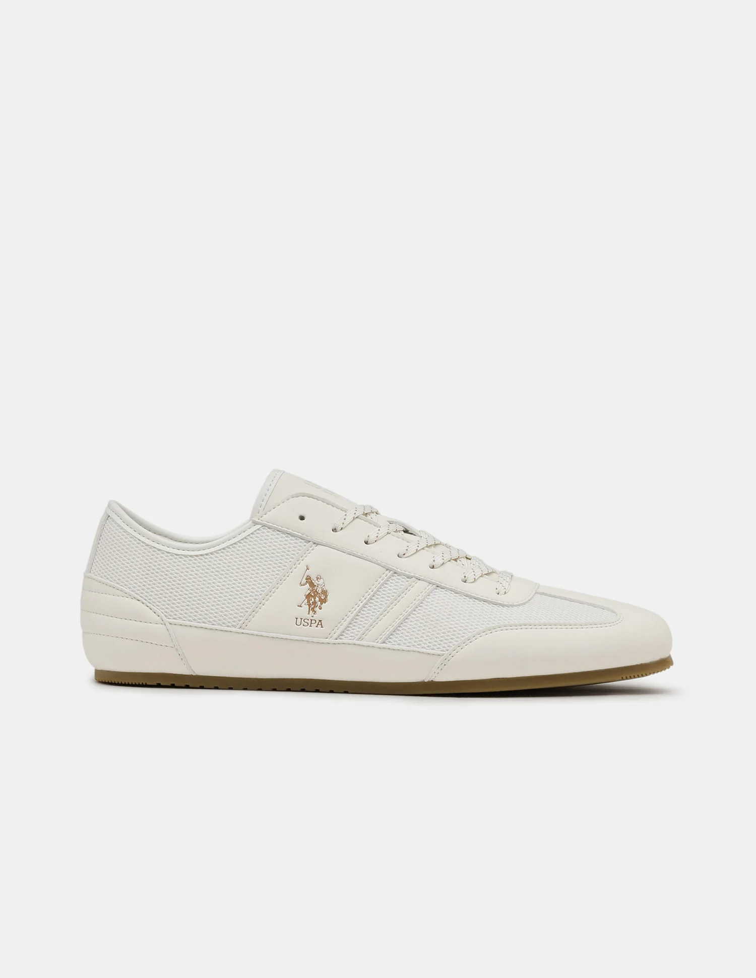 Round Toe Lace Ups Streak Sneakers - Image 4