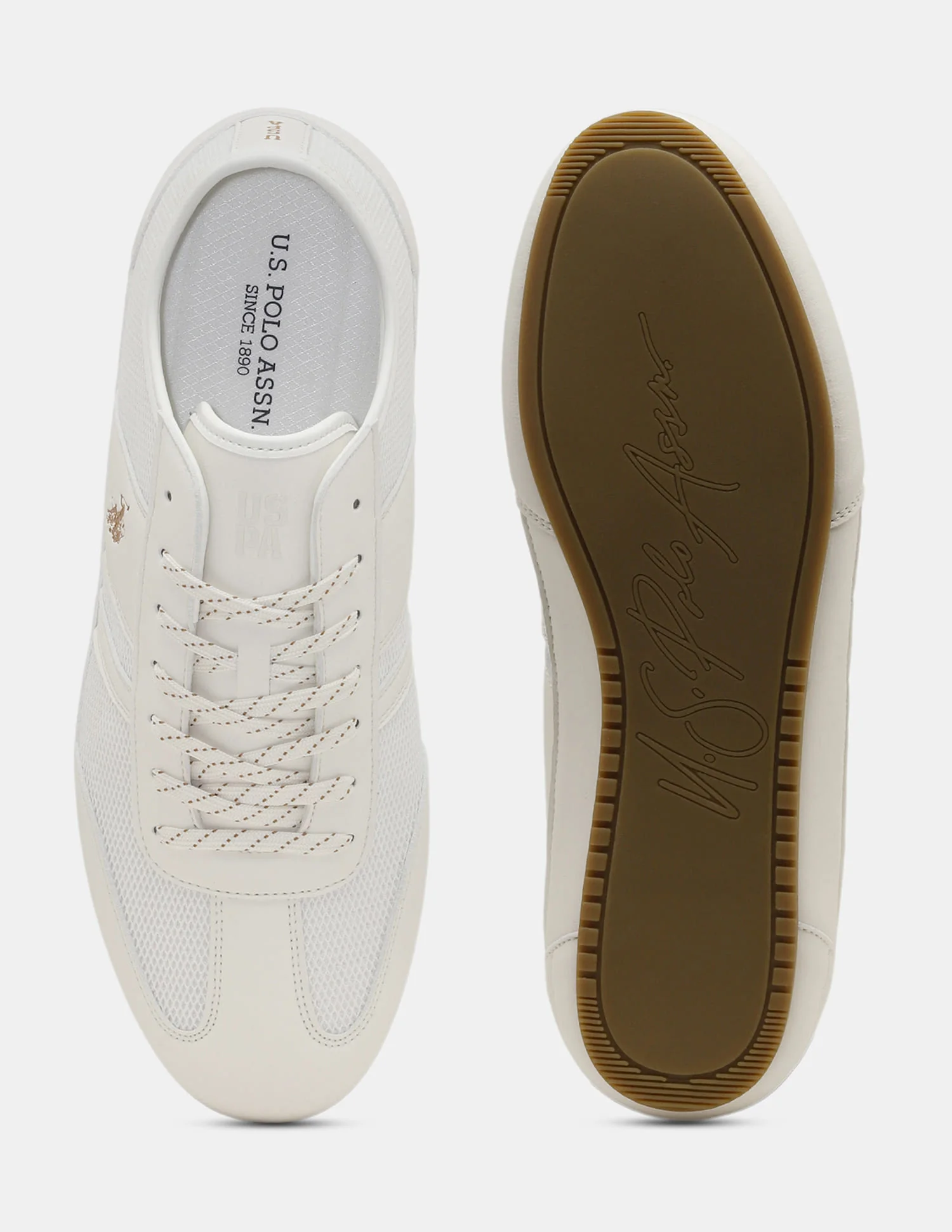 Round Toe Lace Ups Streak Sneakers - Image 5