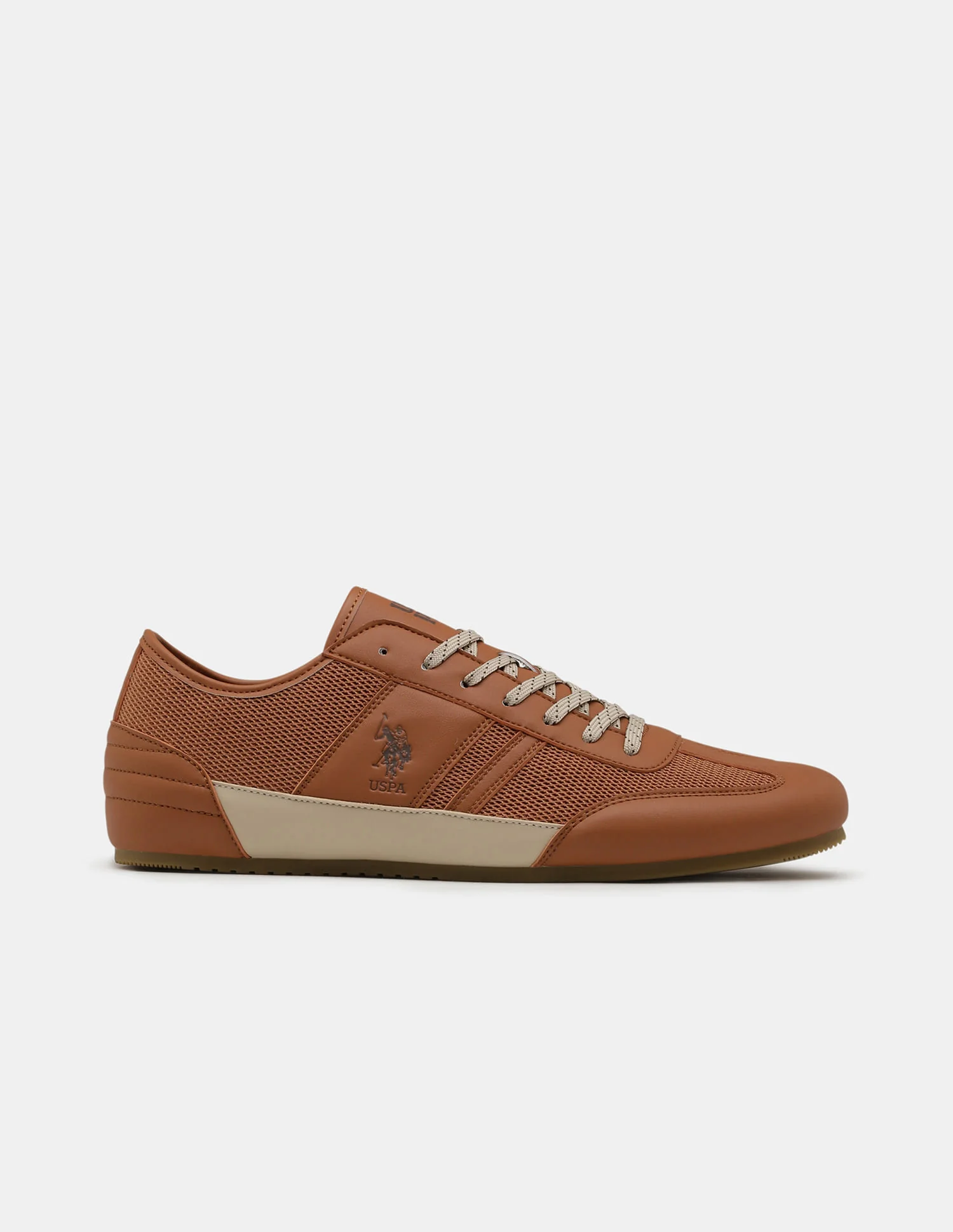 Round Toe Lace Ups Streak Sneakers - Image 4