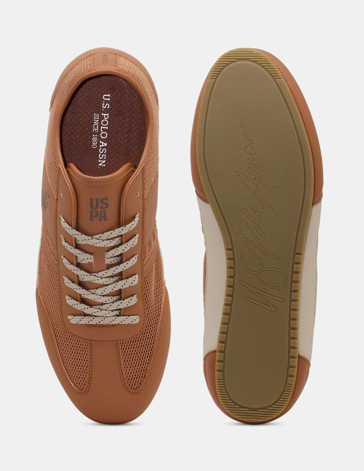 Round Toe Lace Ups Streak Sneakers - Image 5