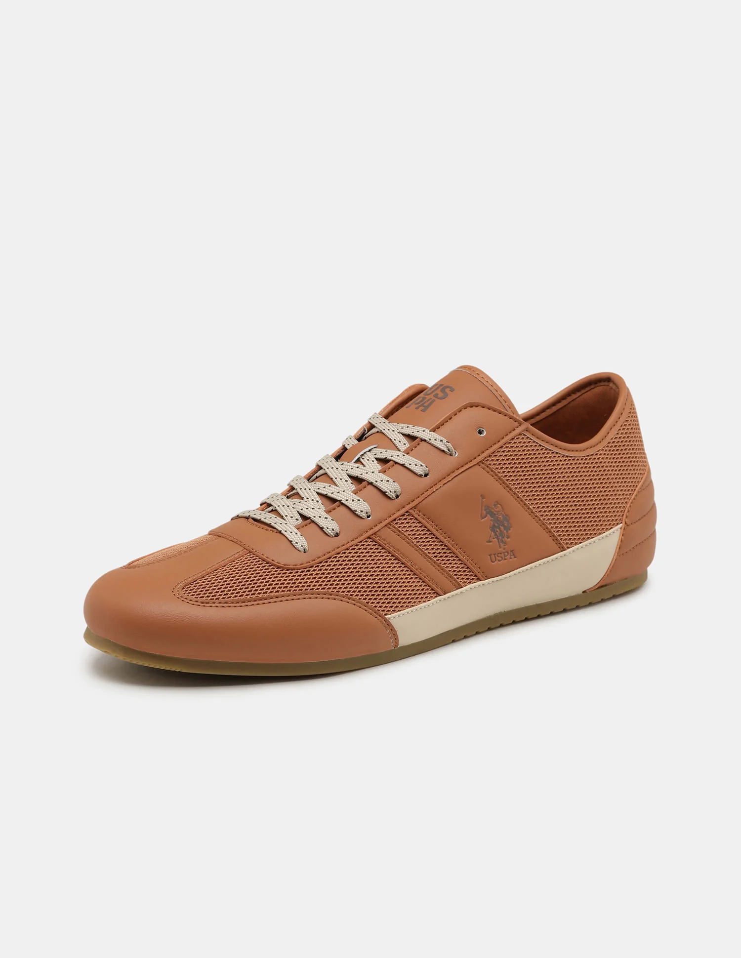 Round Toe Lace Ups Streak Sneakers - Image 6