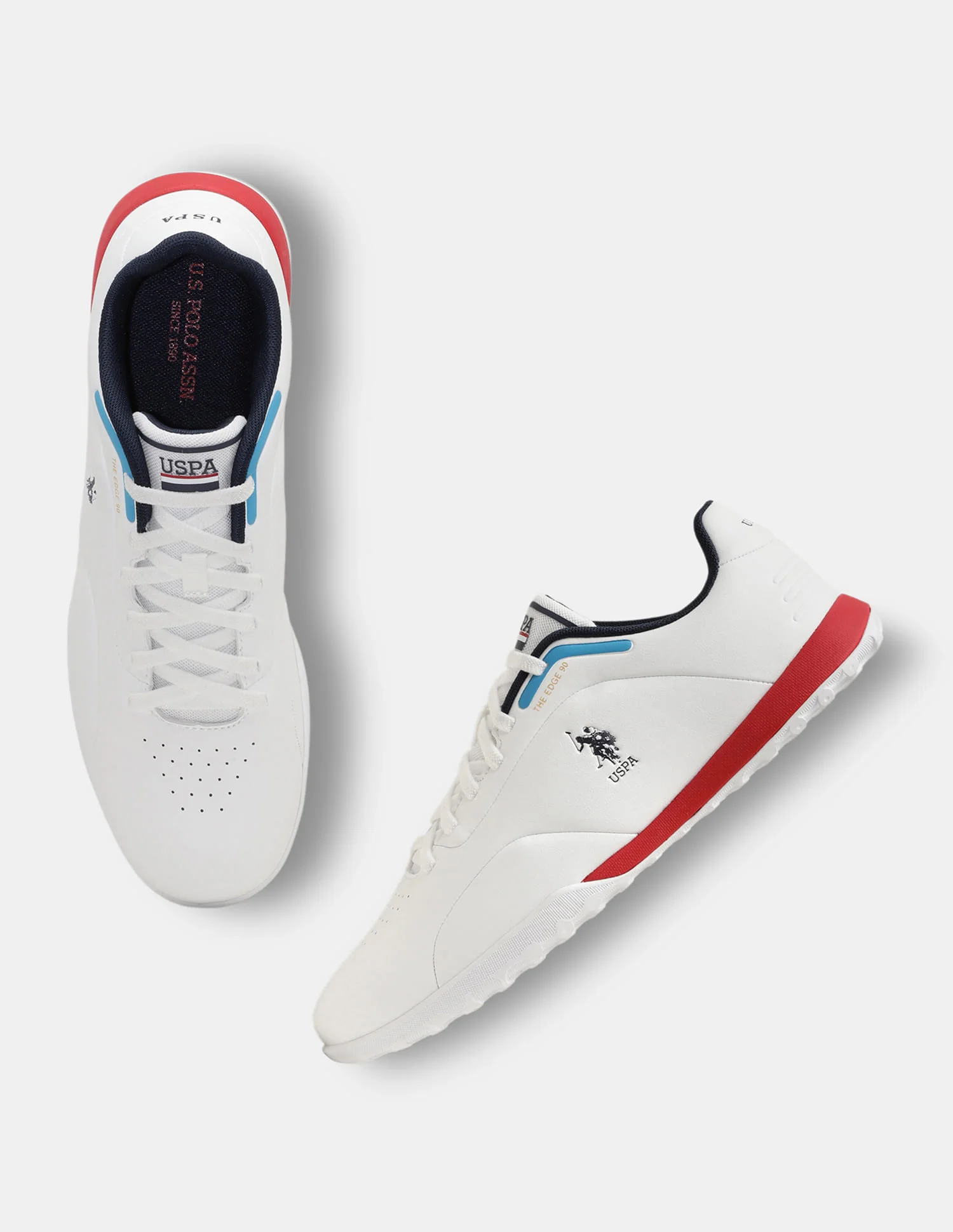 Round Toe Lace Ups The Edge 90 Sneakers - Image 3