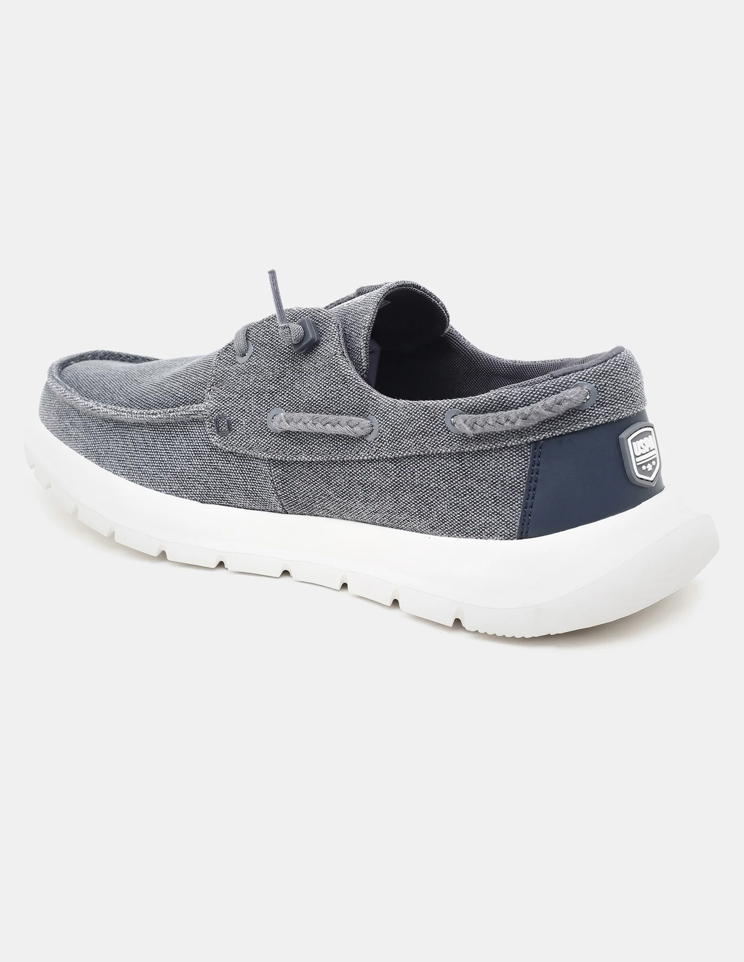 Round Toe Slip Ons Nero Sneakers - Image 3