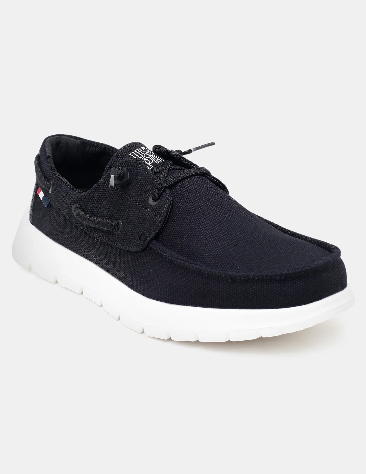 Round Toe Slip Ons Nero Sneakers - Image 2