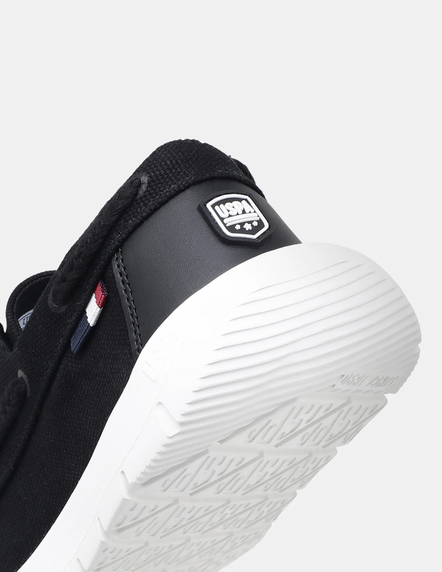 Round Toe Slip Ons Nero Sneakers - Image 5